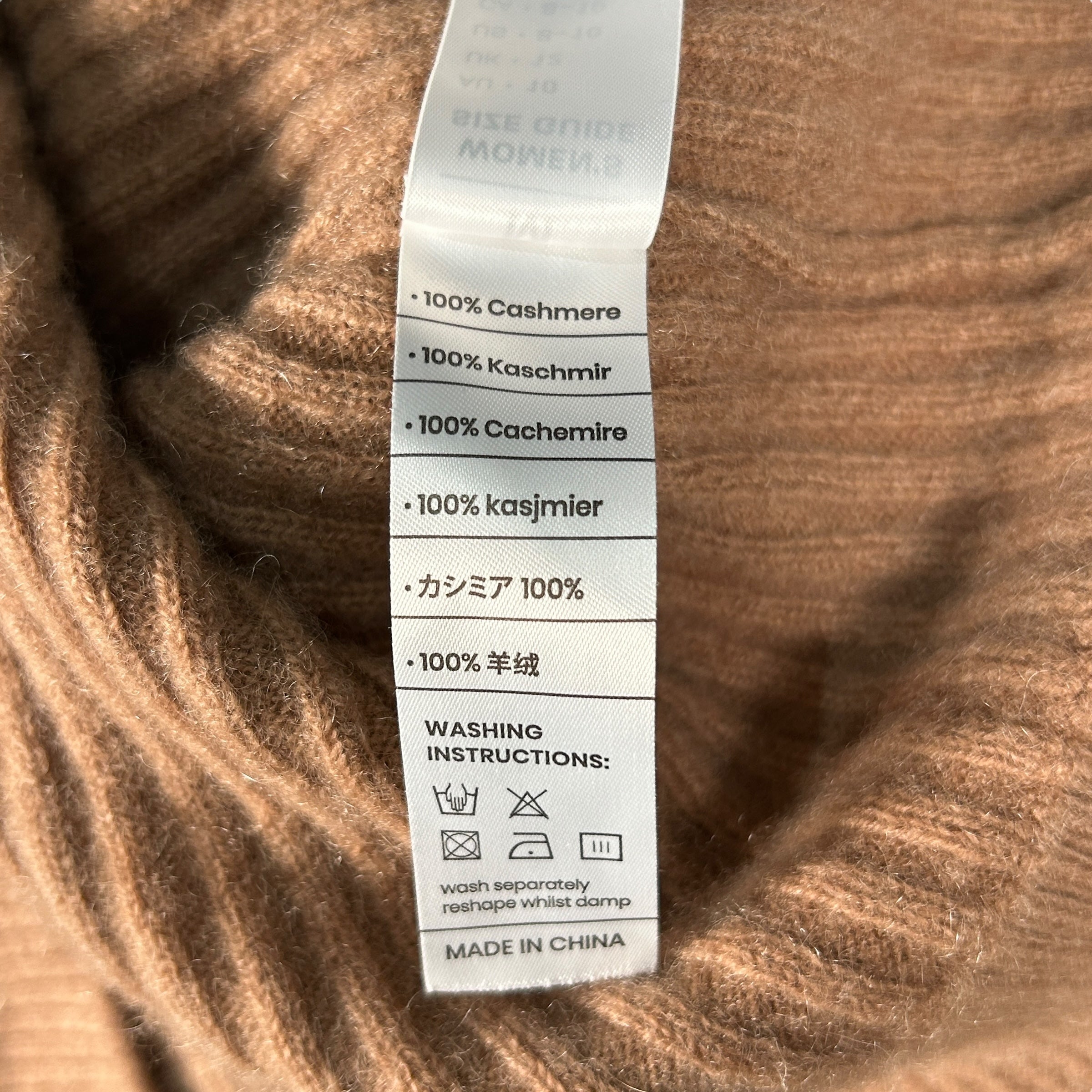 LILYSILK Camel Cashmere Sweat Suit