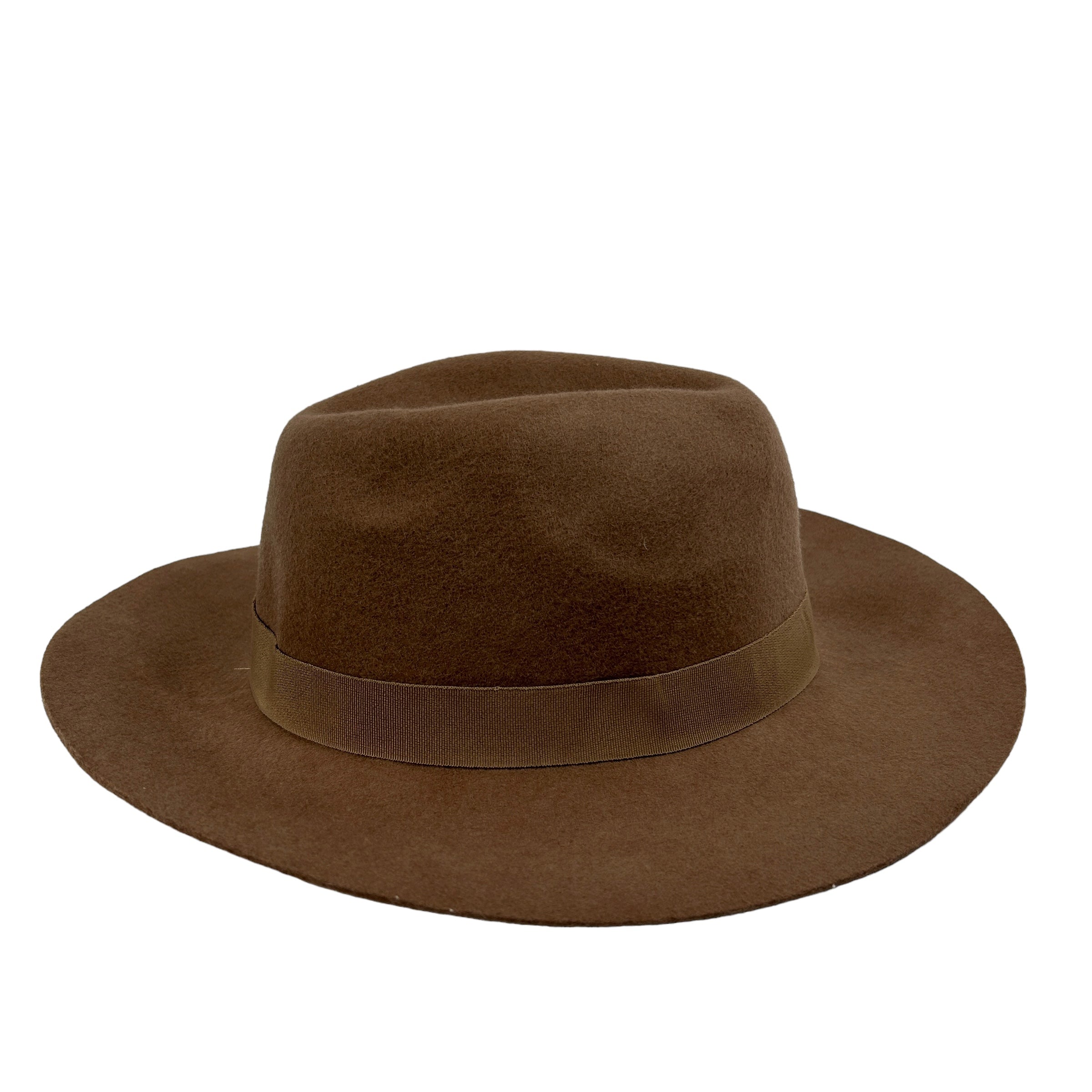 RALPH LAUREN Camel 100% Wool Hat