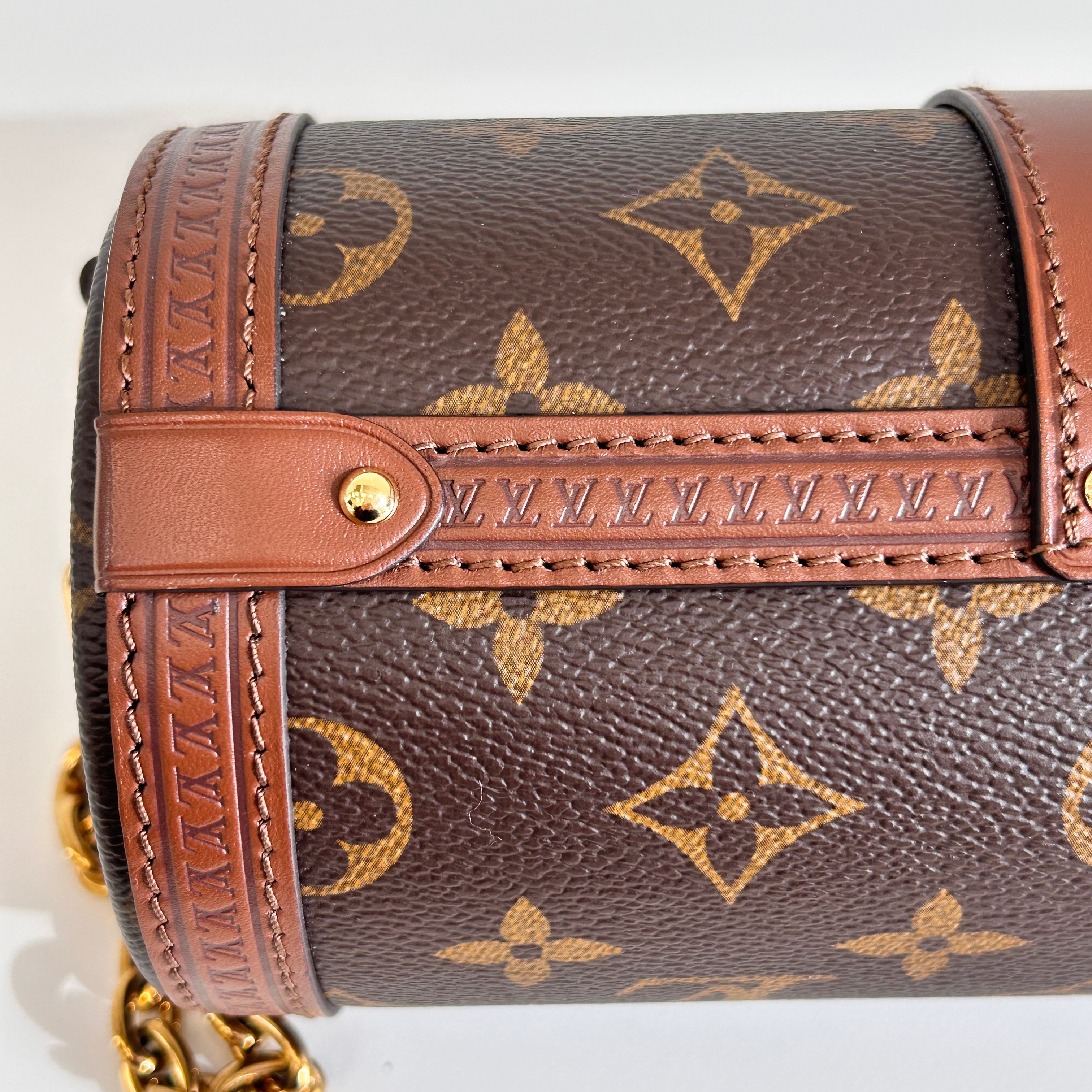 Monogram Papillpon Trunk w/GHW