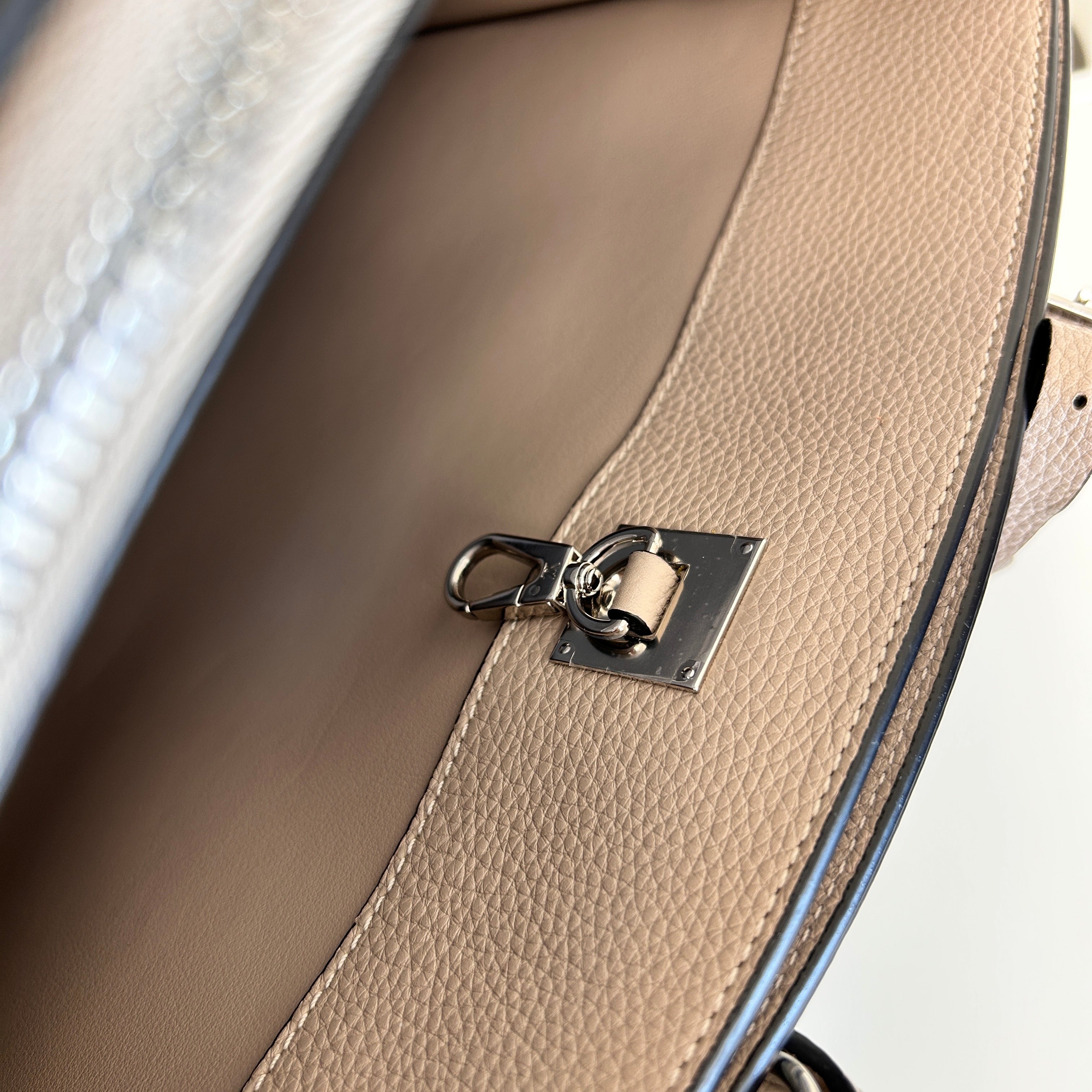 Galet Gray Calfskin Steamer MM w/SHW