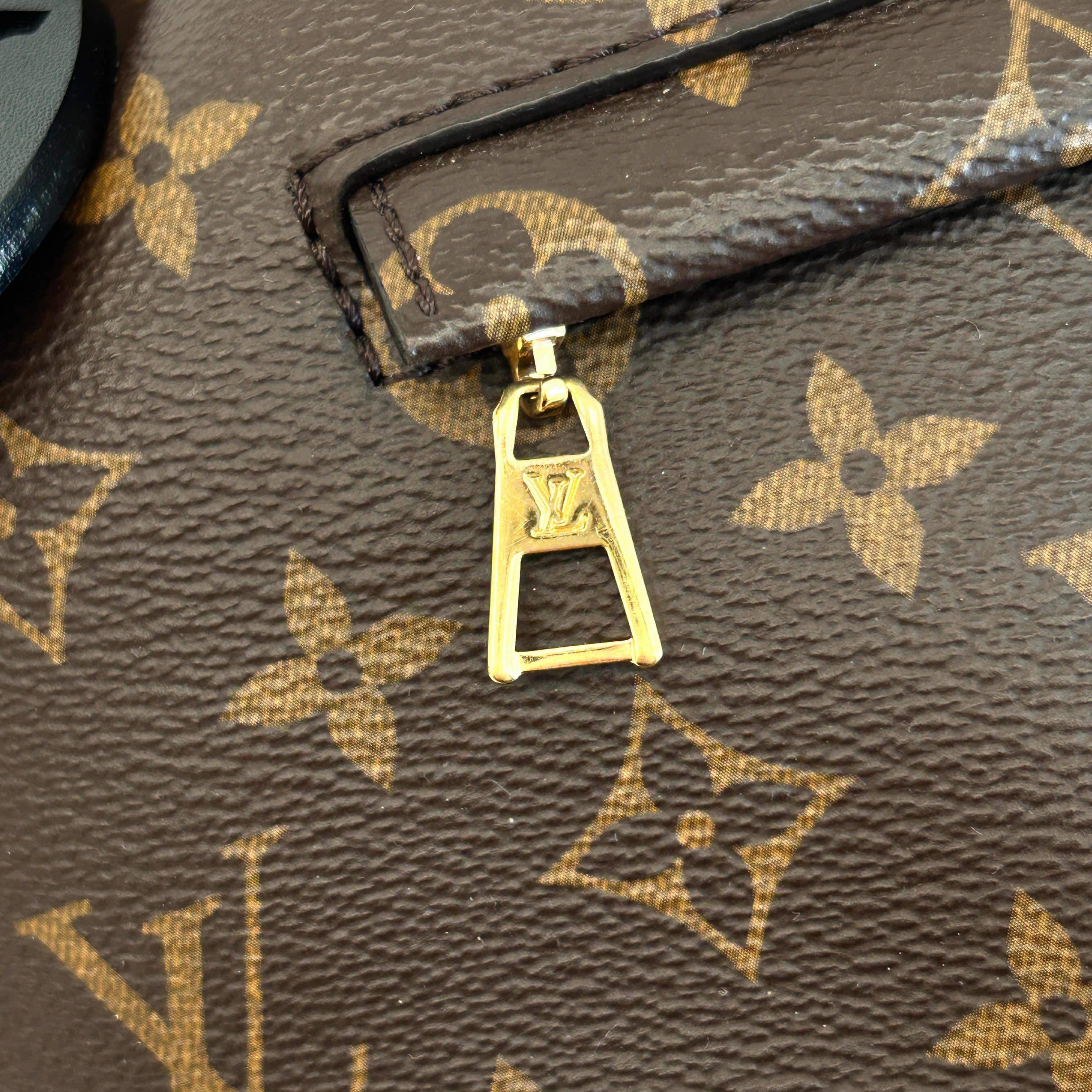 Black Monogram Canvas Montsouris PM NM Backpack Bag w/GHW