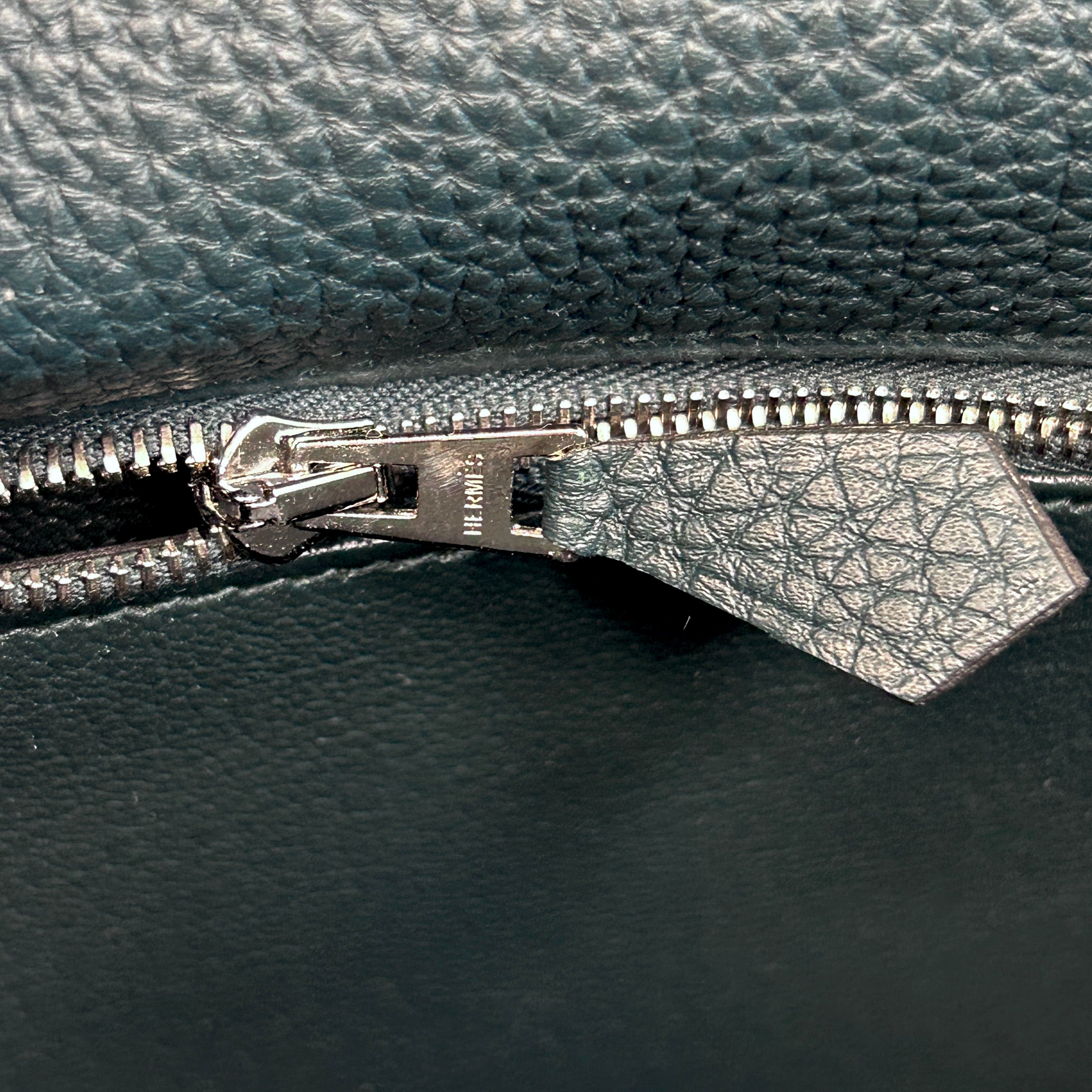 Vert Cypres Togo Leather Kelly II 32 Retourne