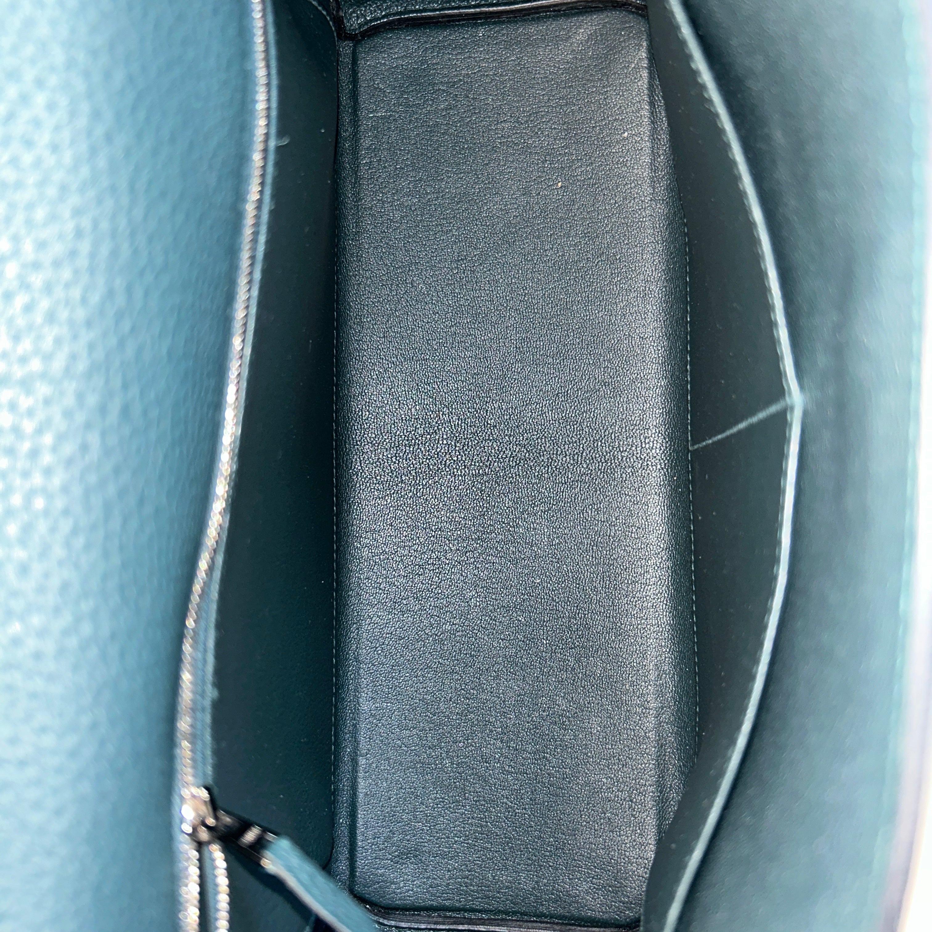 Vert Cypres Togo Leather Kelly II 32 Retourne