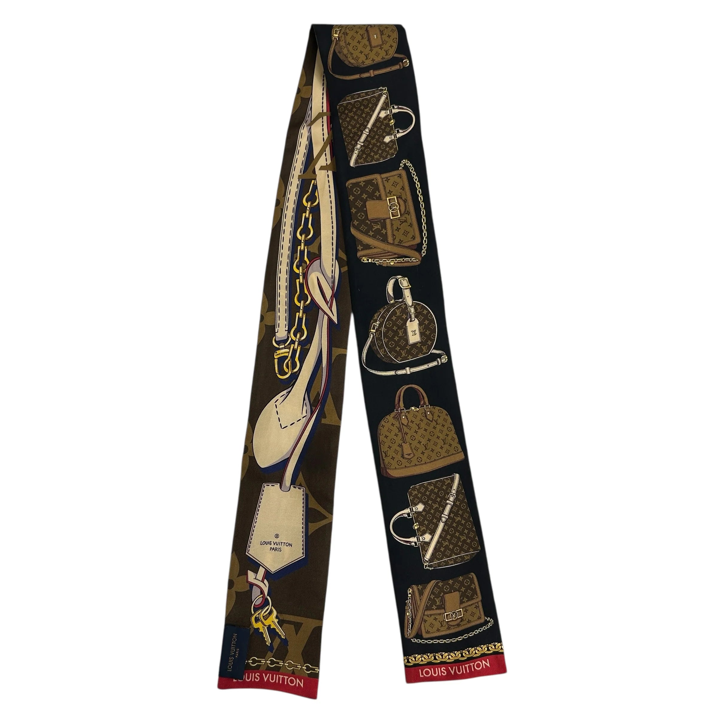 Monogram Coated Canvas Pochette Metis MM Crossbody Bag w/GHW + LV Bandeau Scarf