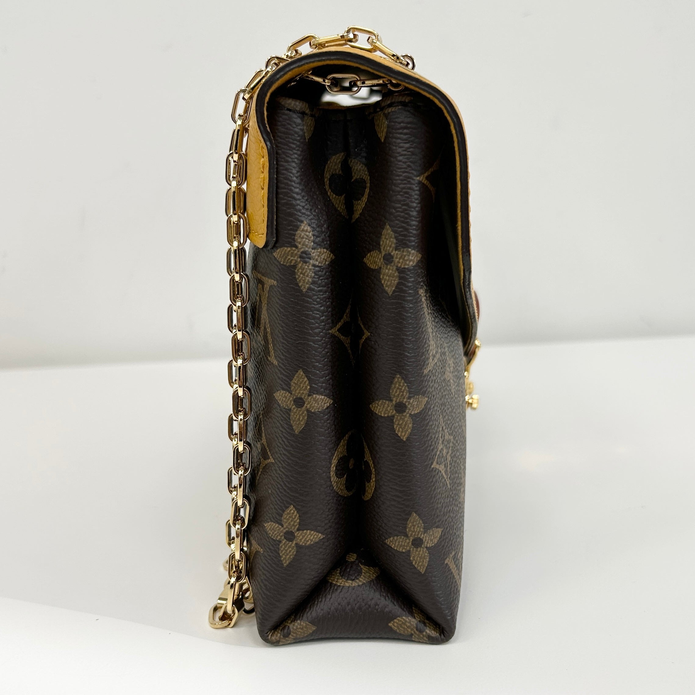 Monogram Pallas Chain Shoulder Bag w/GHW - Haute Classics