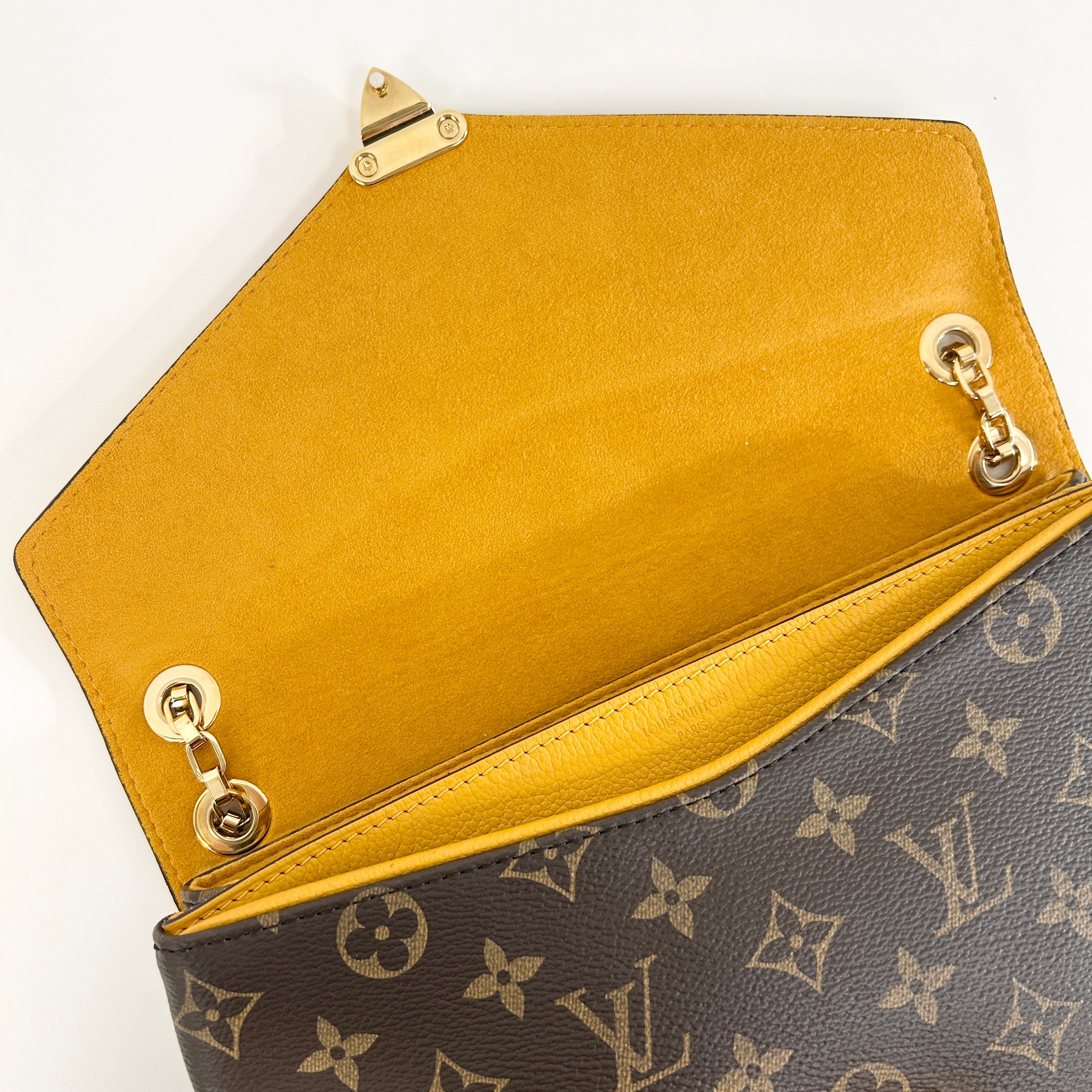 Monogram Pallas Chain Shoulder Bag w/GHW - Haute Classics