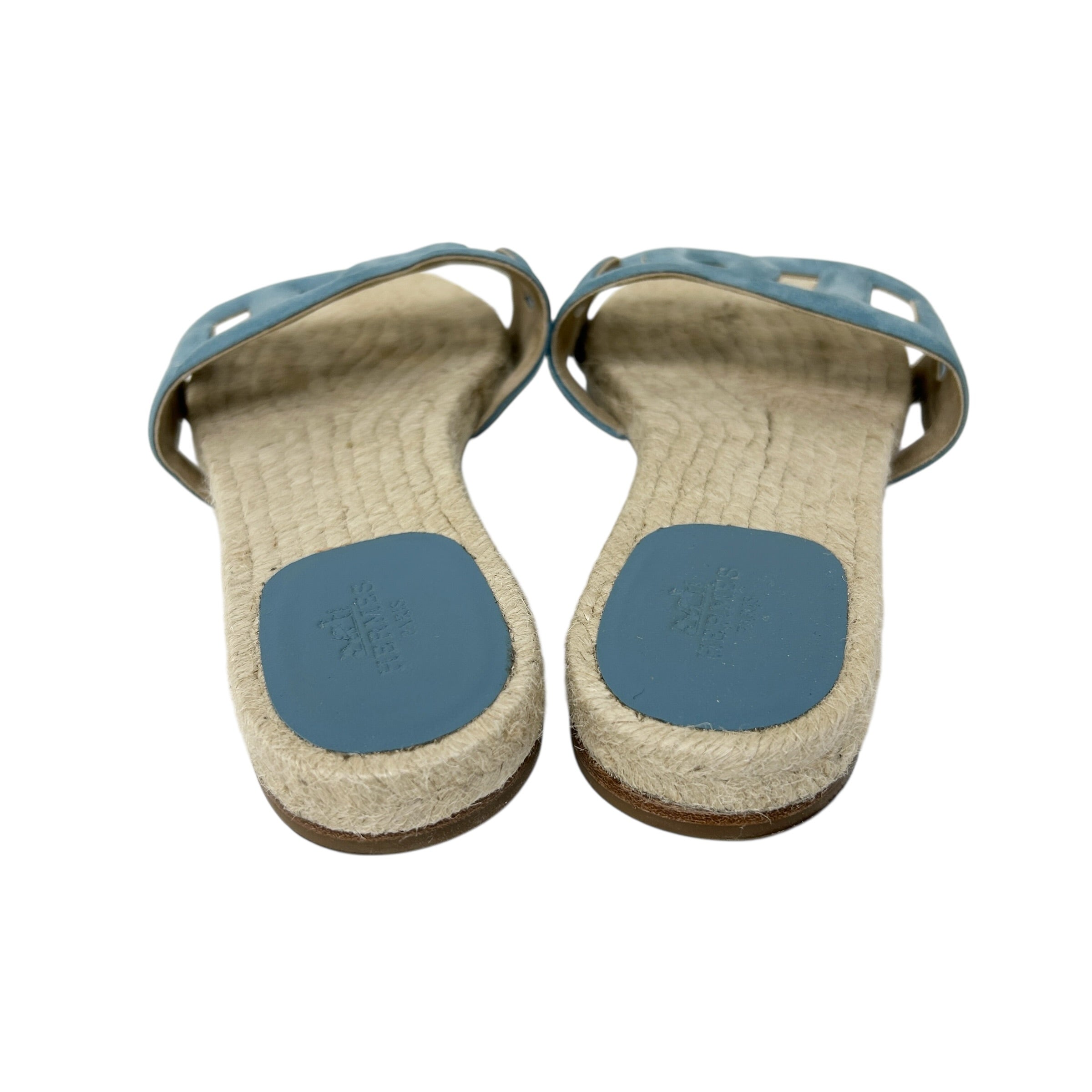 Blue Suede Famosa Espadrille - Haute Classics