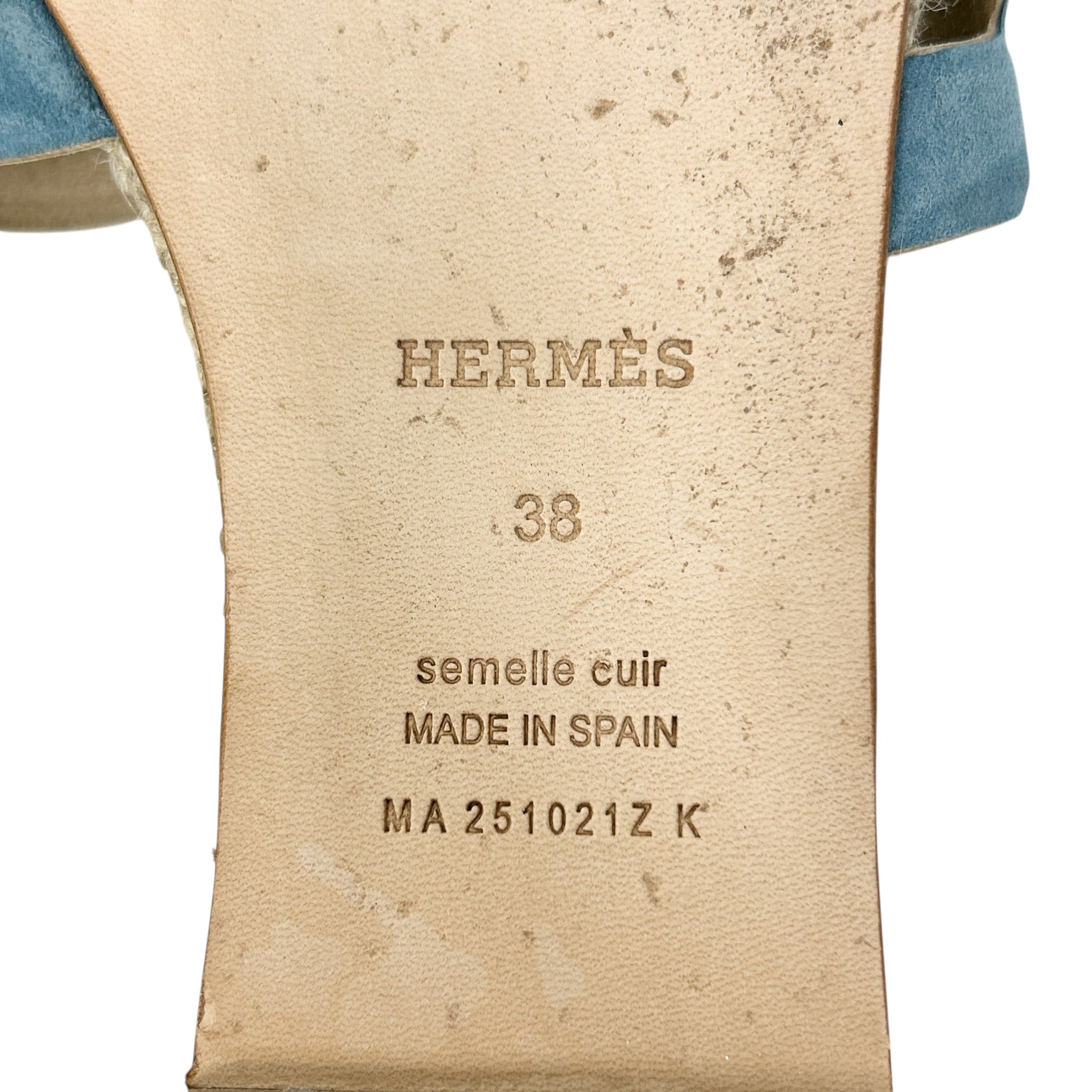 Blue Suede Famosa Espadrille - Haute Classics