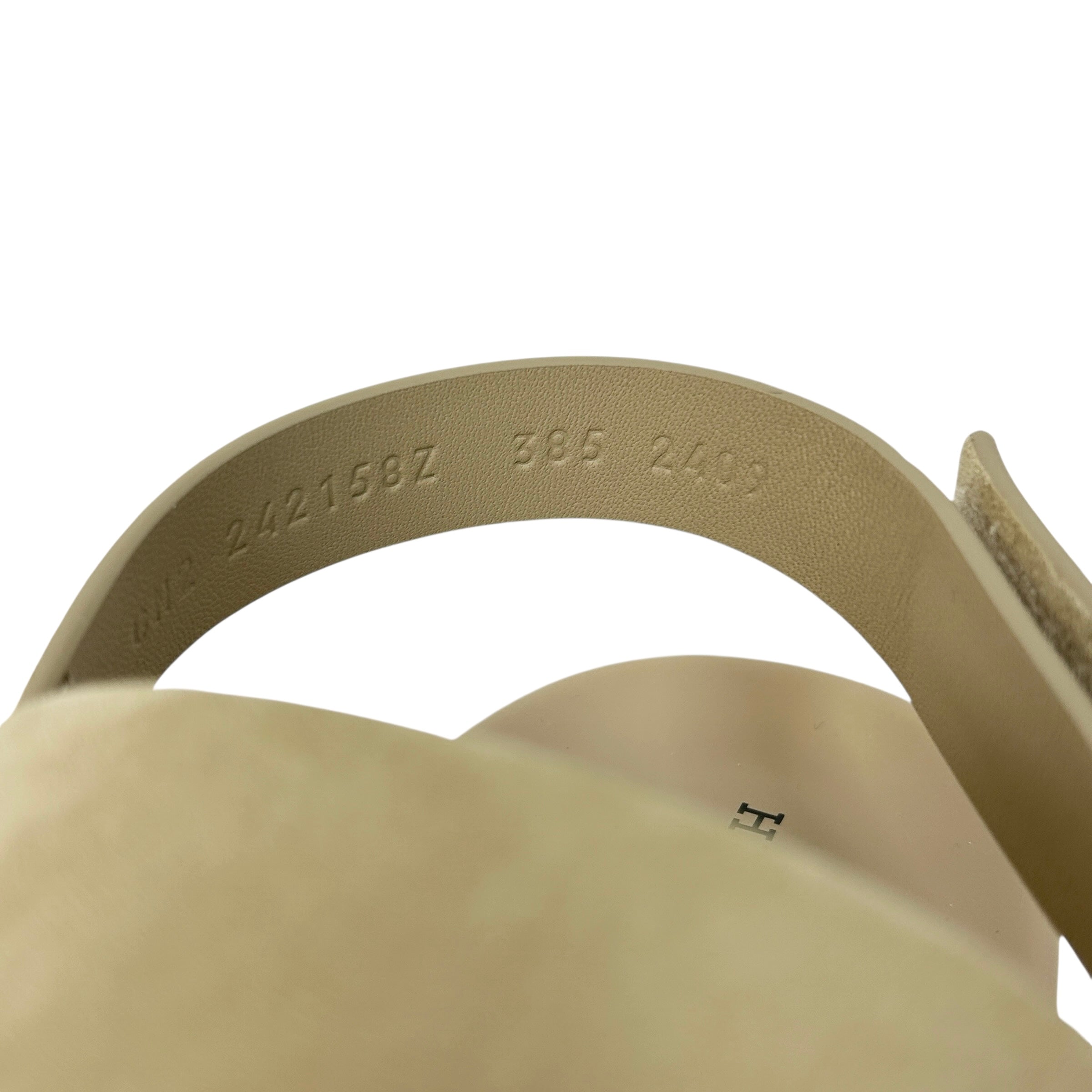 Beige Genius Sandal - Haute Classics