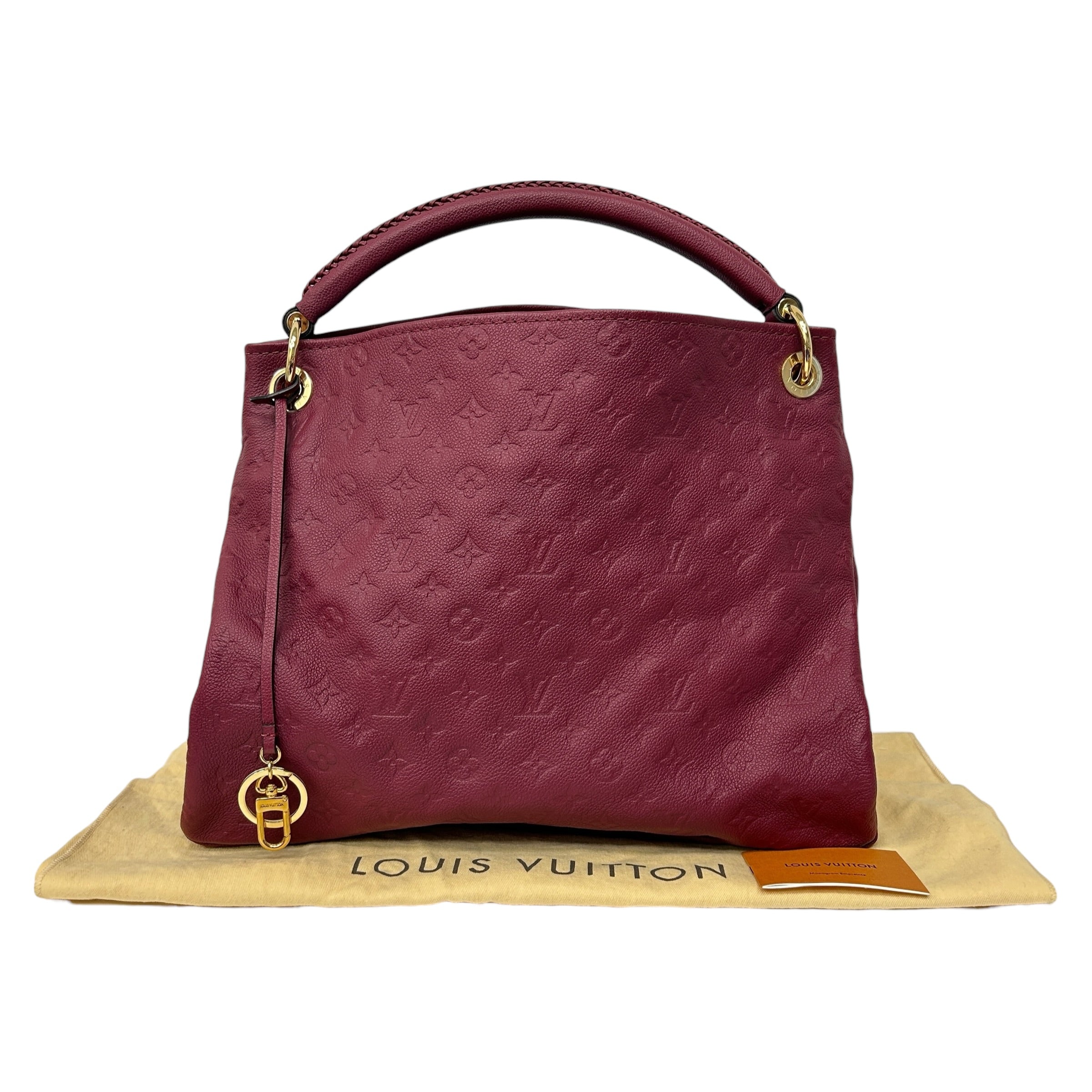 Flamme Monogram Empreinte Artsy MM Bag w/GHW - Haute Classics