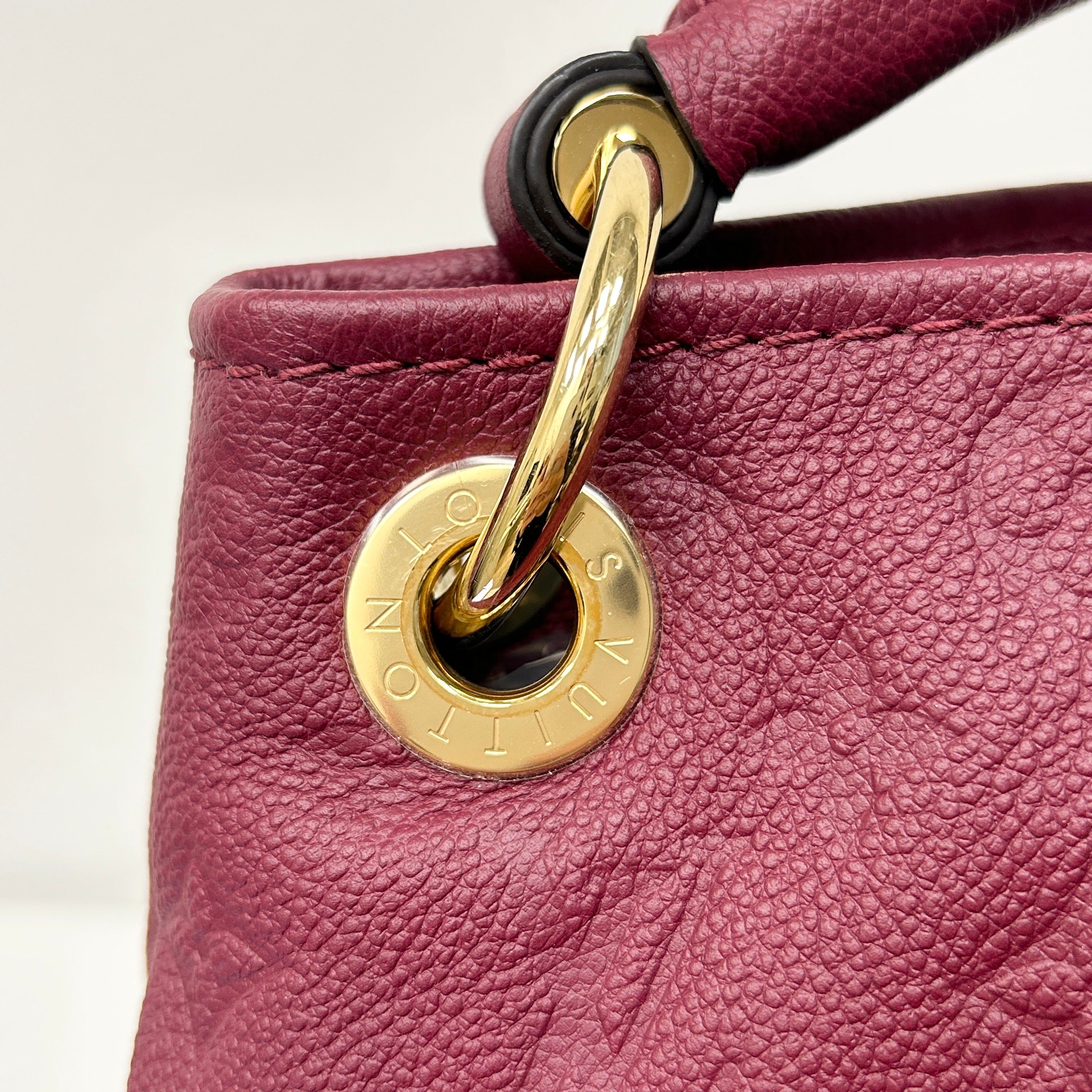 Flamme Monogram Empreinte Artsy MM Bag w/GHW - Haute Classics