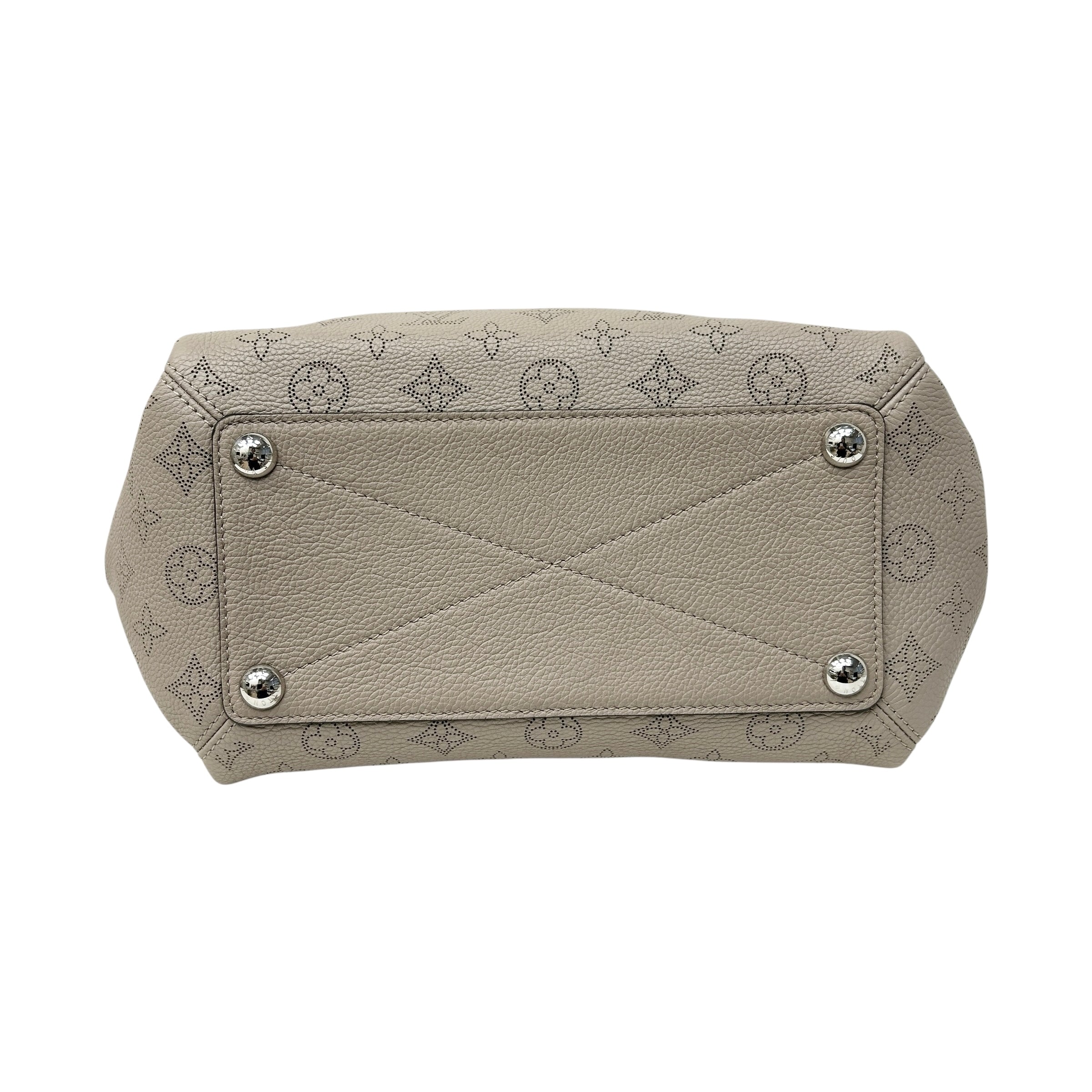 Galet Monogram Mahina Leather Babylone PM Bag w/SHW - Haute Classics