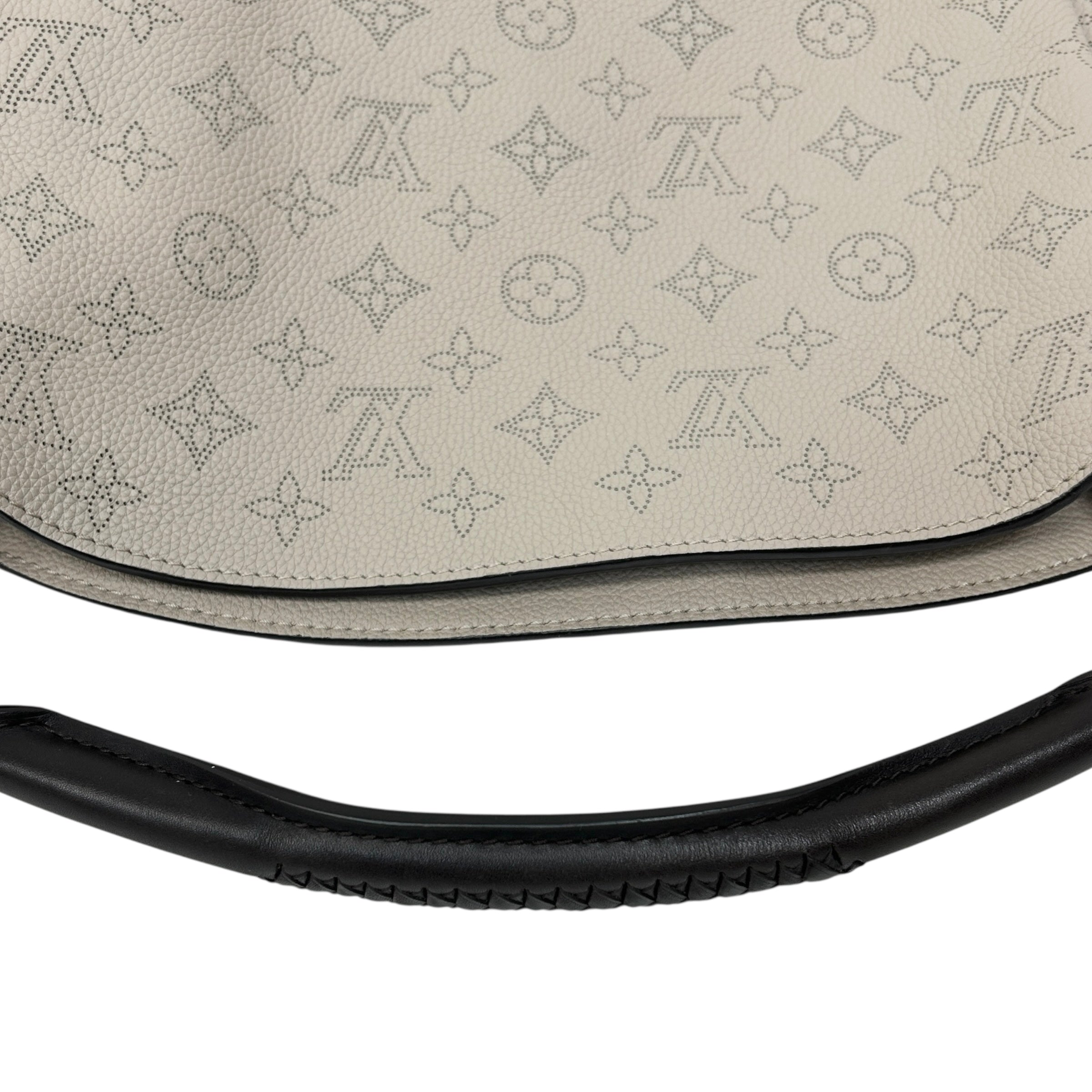 Galet Monogram Mahina Leather Babylone PM Bag w/SHW - Haute Classics