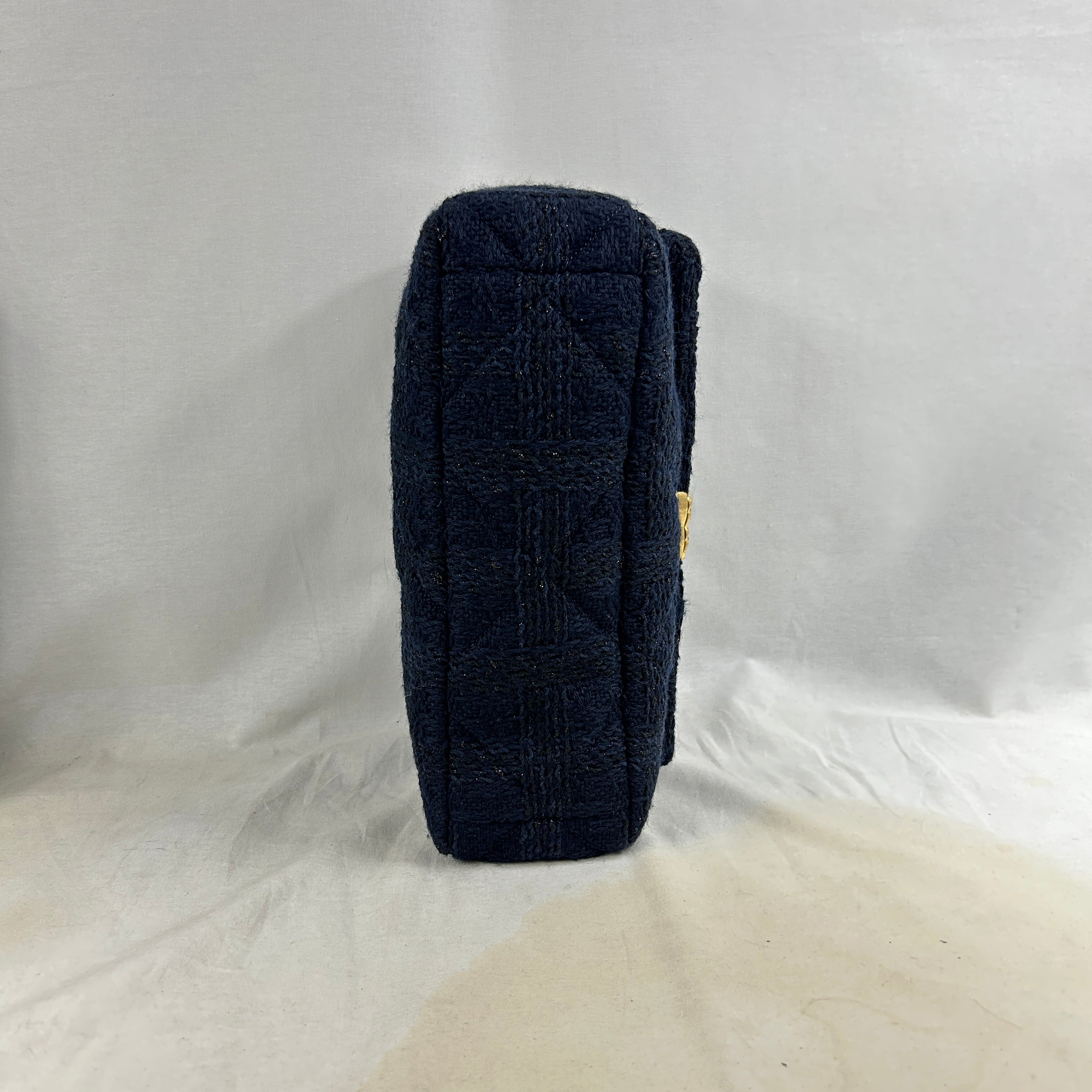 Navy/Black Large Tweed 19 w/AGHW