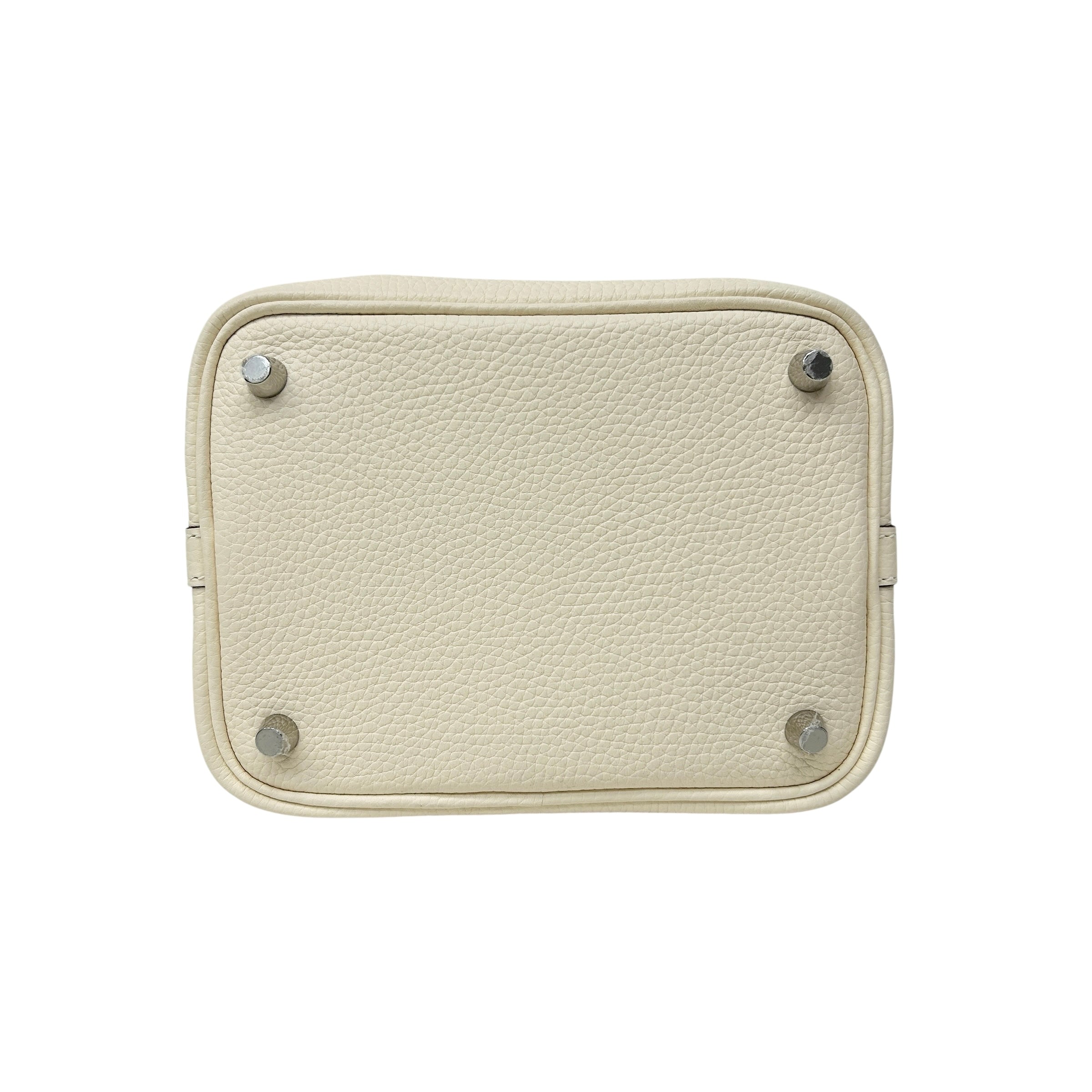 Ivory Clemence Picotin 18 w/PHW - Haute Classics