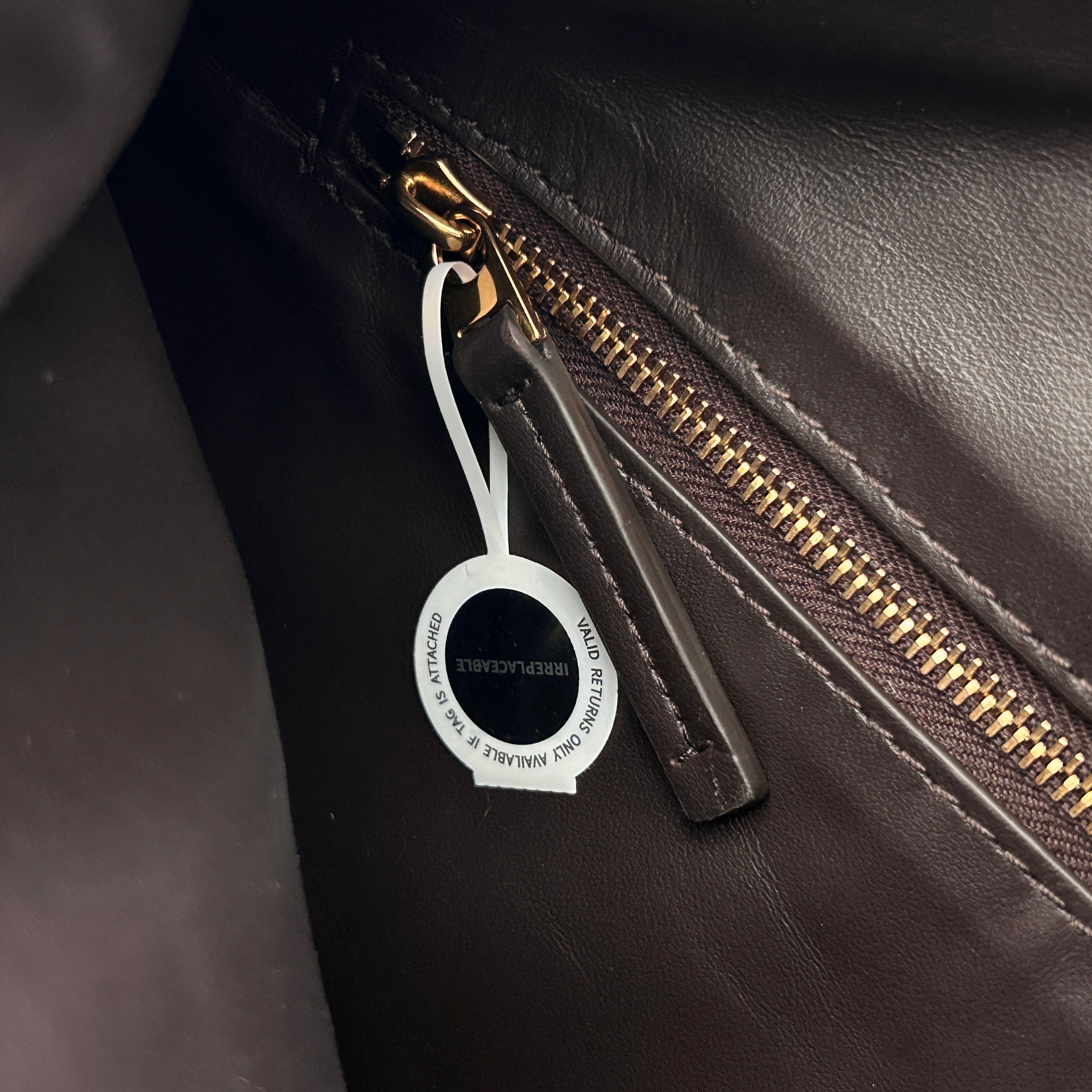 Hop Intrecciato Brown Large Suede Shoulder Bag w/GHW - Haute Classics