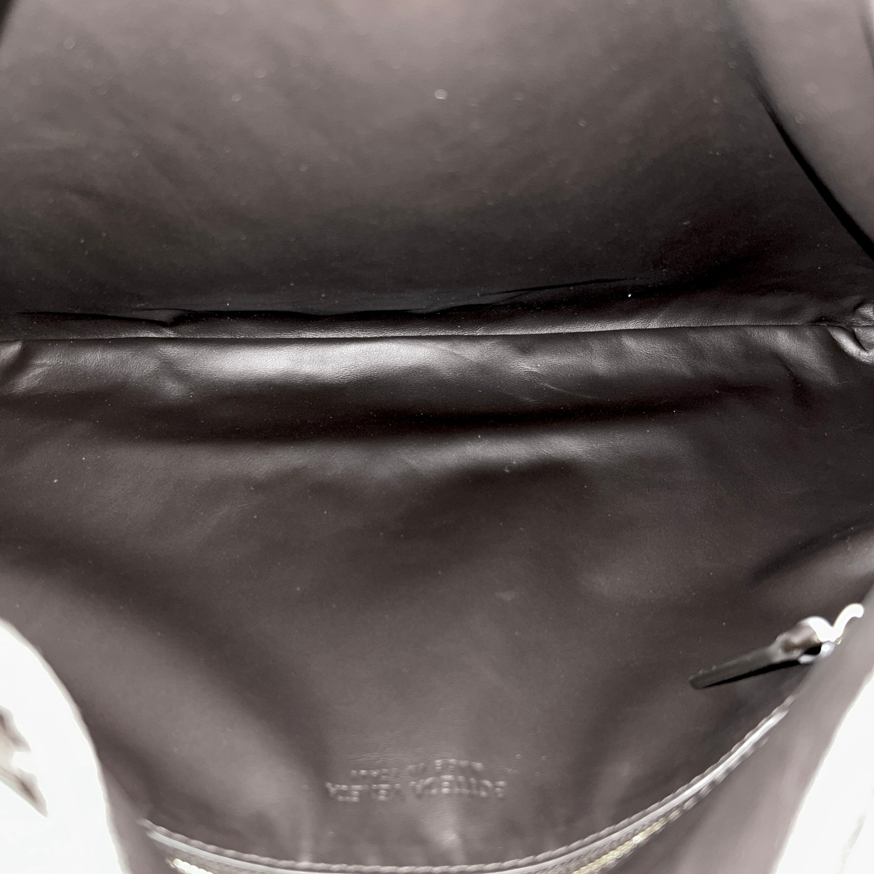 Hop Intrecciato Brown Large Suede Shoulder Bag w/GHW - Haute Classics