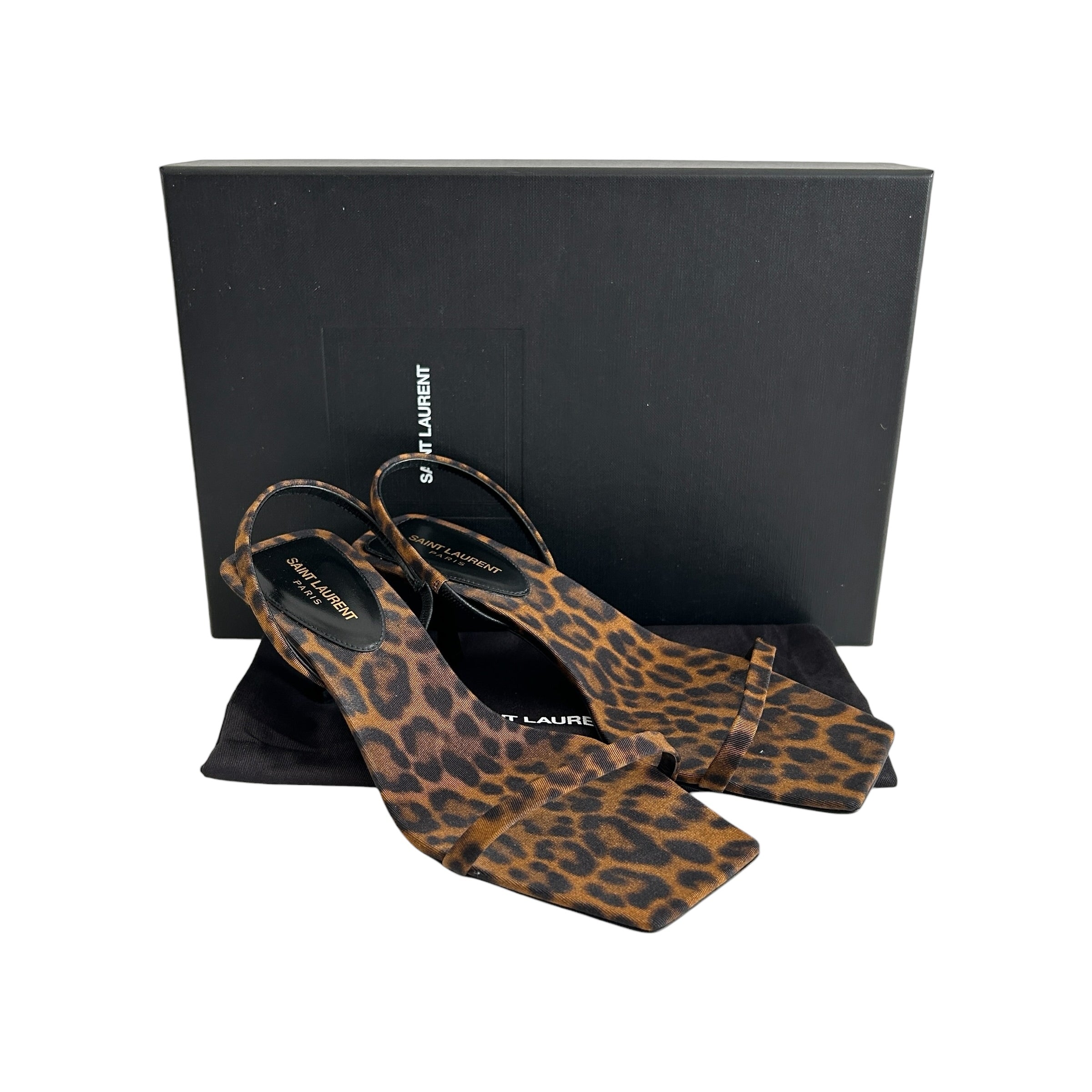 Leopard-Print Jaspe 55 Strap Kitten Heel Sandals