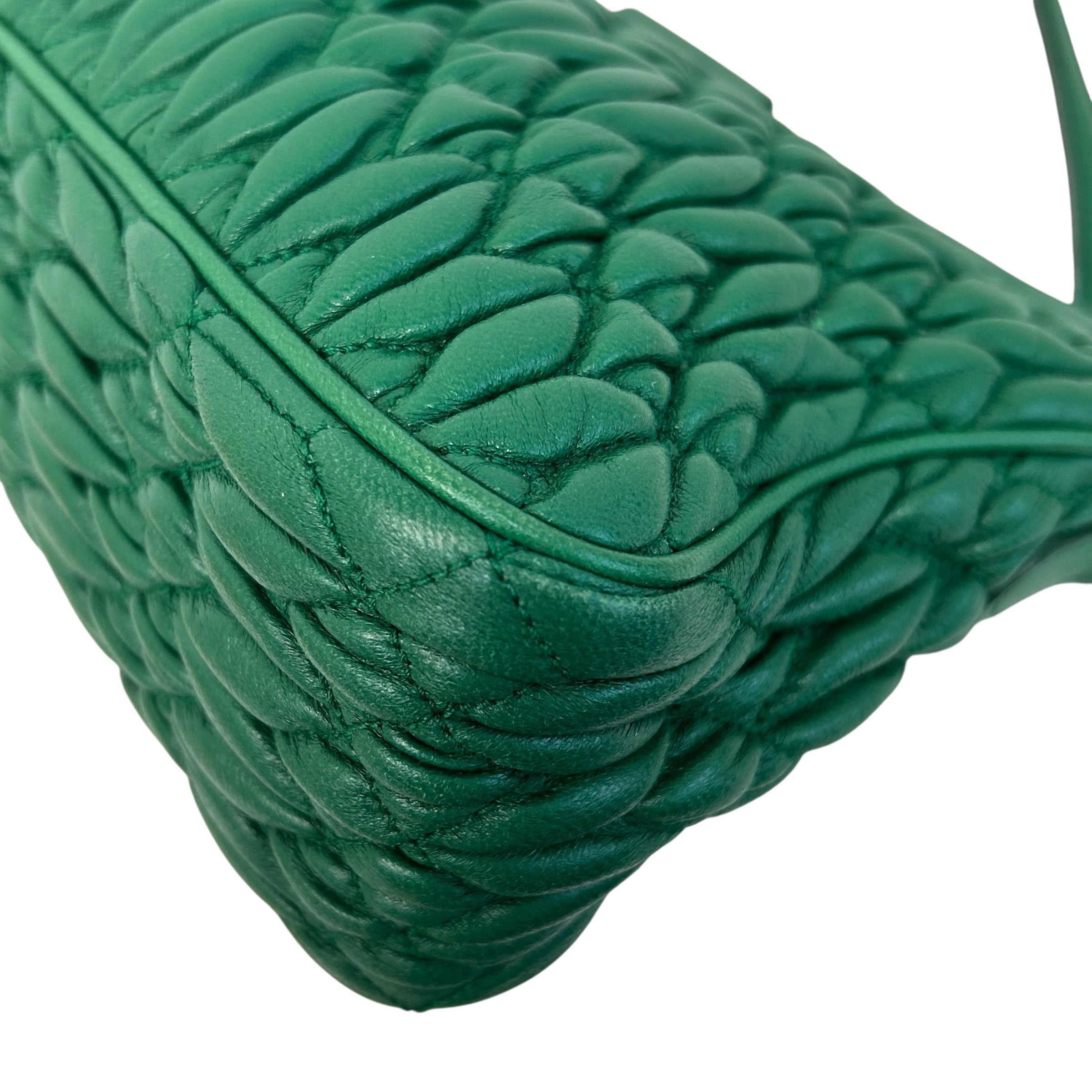 Green Nappa Frame Bag - Haute Classics