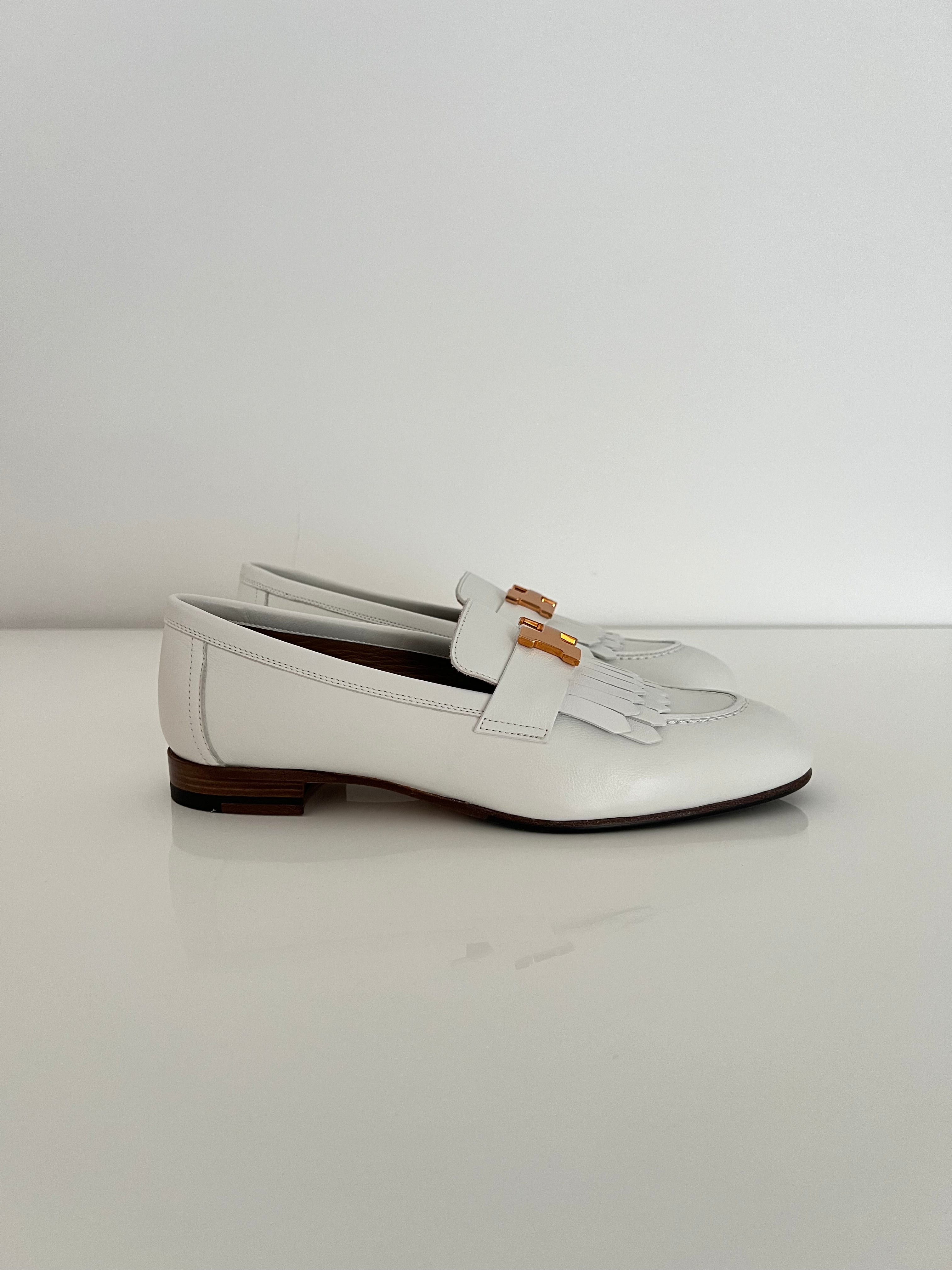 White Royal Loafer w/RGHW