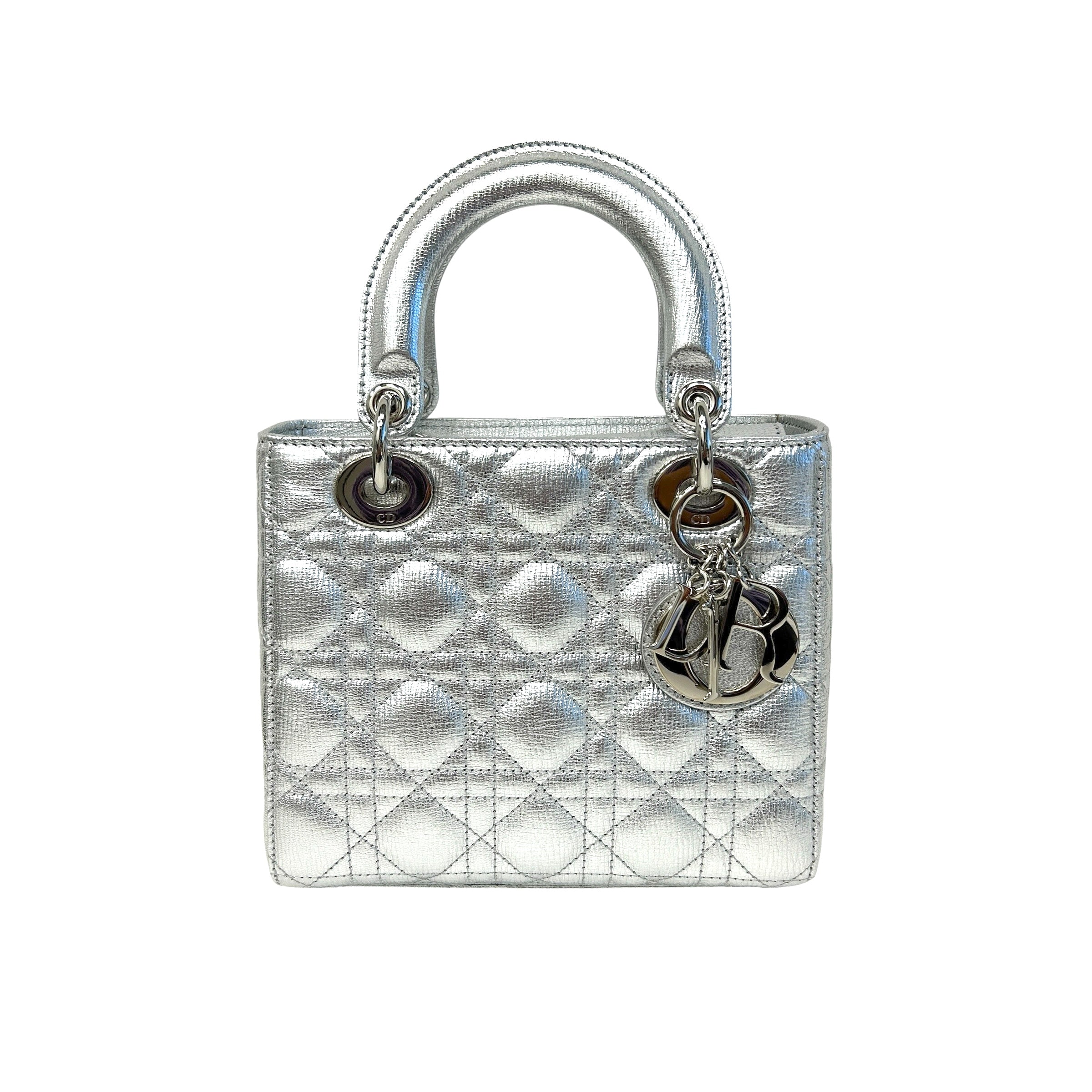 Silver Small My ABCDior Lady Dior - Haute Classics