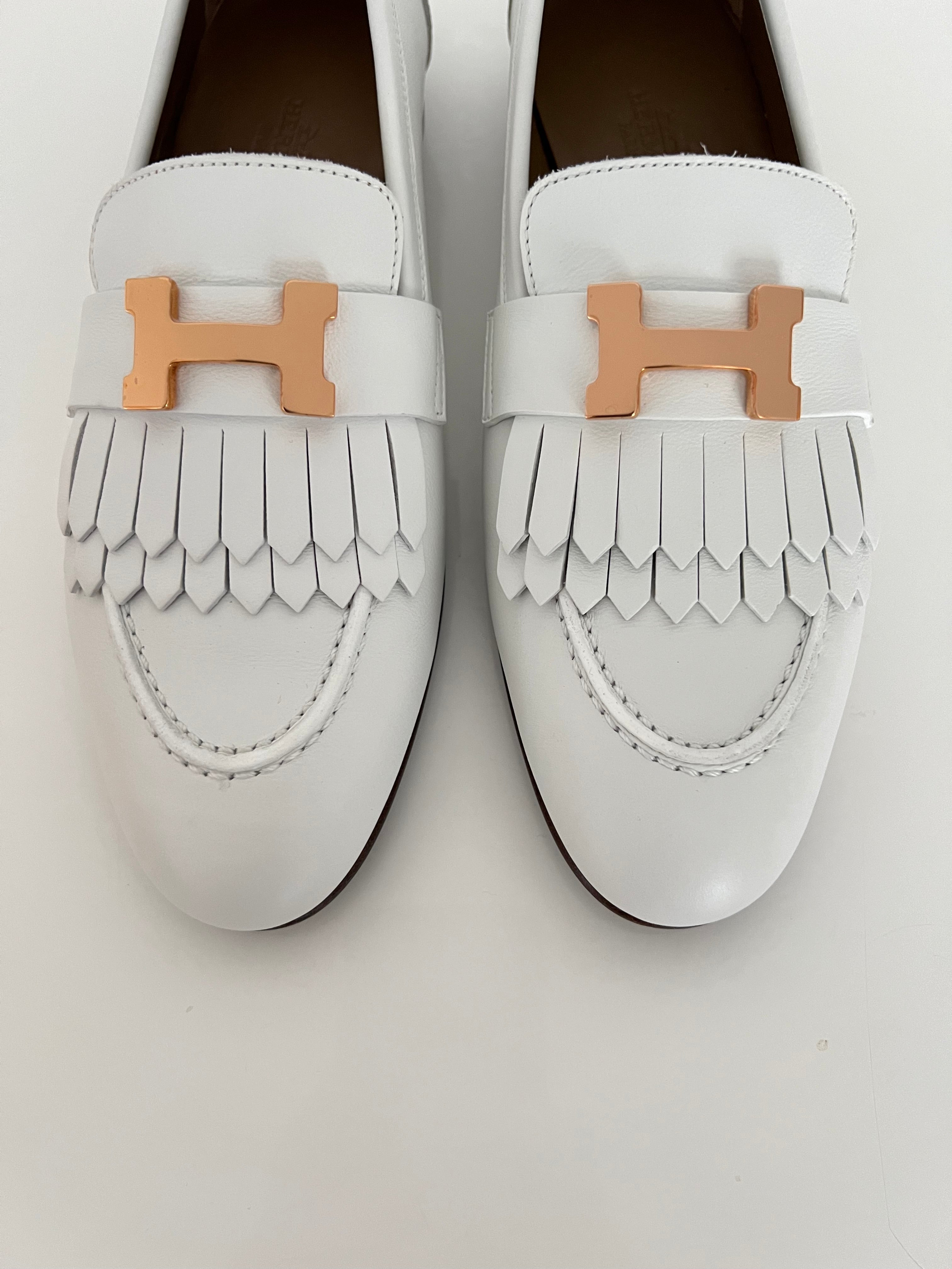 White Royal Loafer w/RGHW