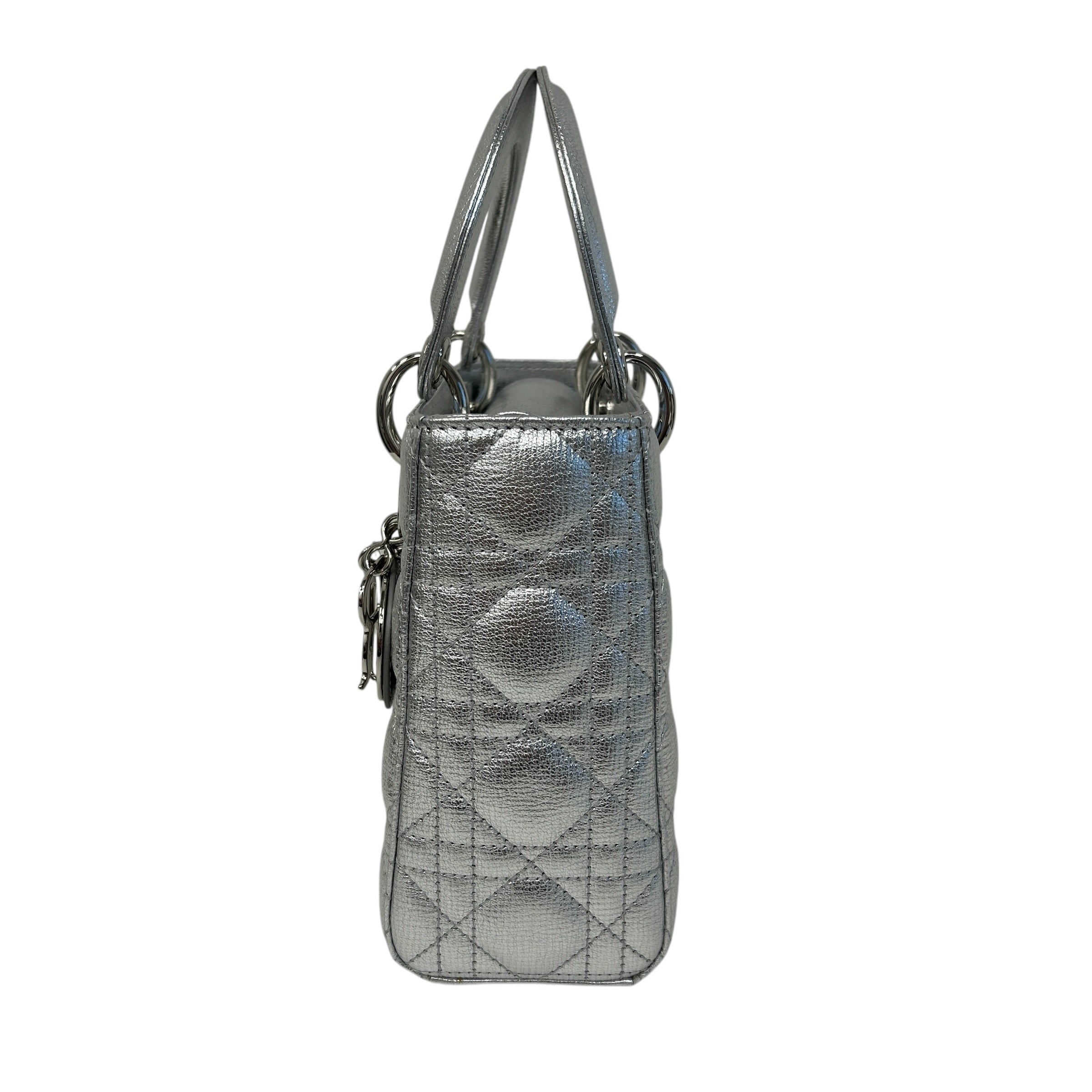 Silver Small My ABCDior Lady Dior - Haute Classics