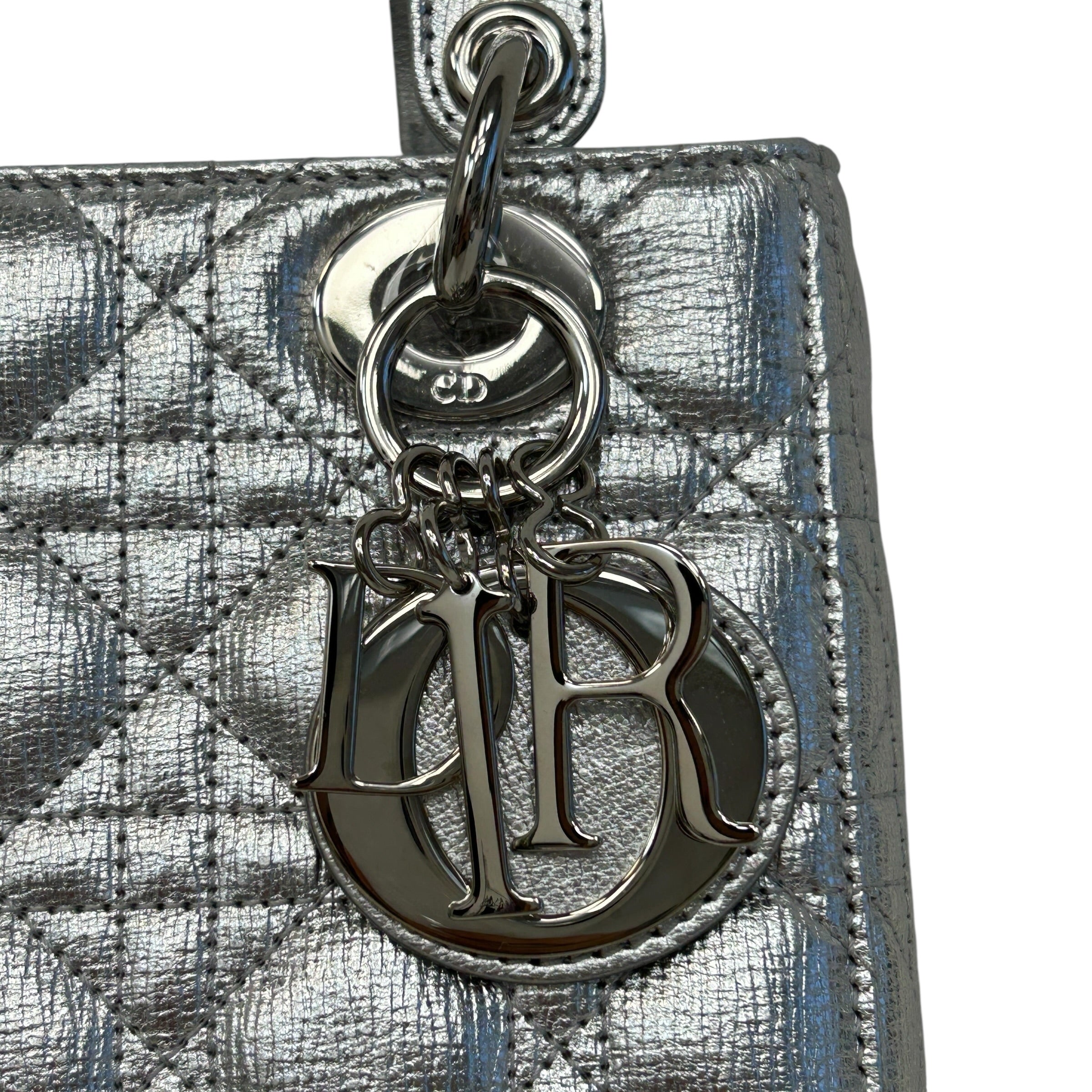 Silver Small My ABCDior Lady Dior - Haute Classics