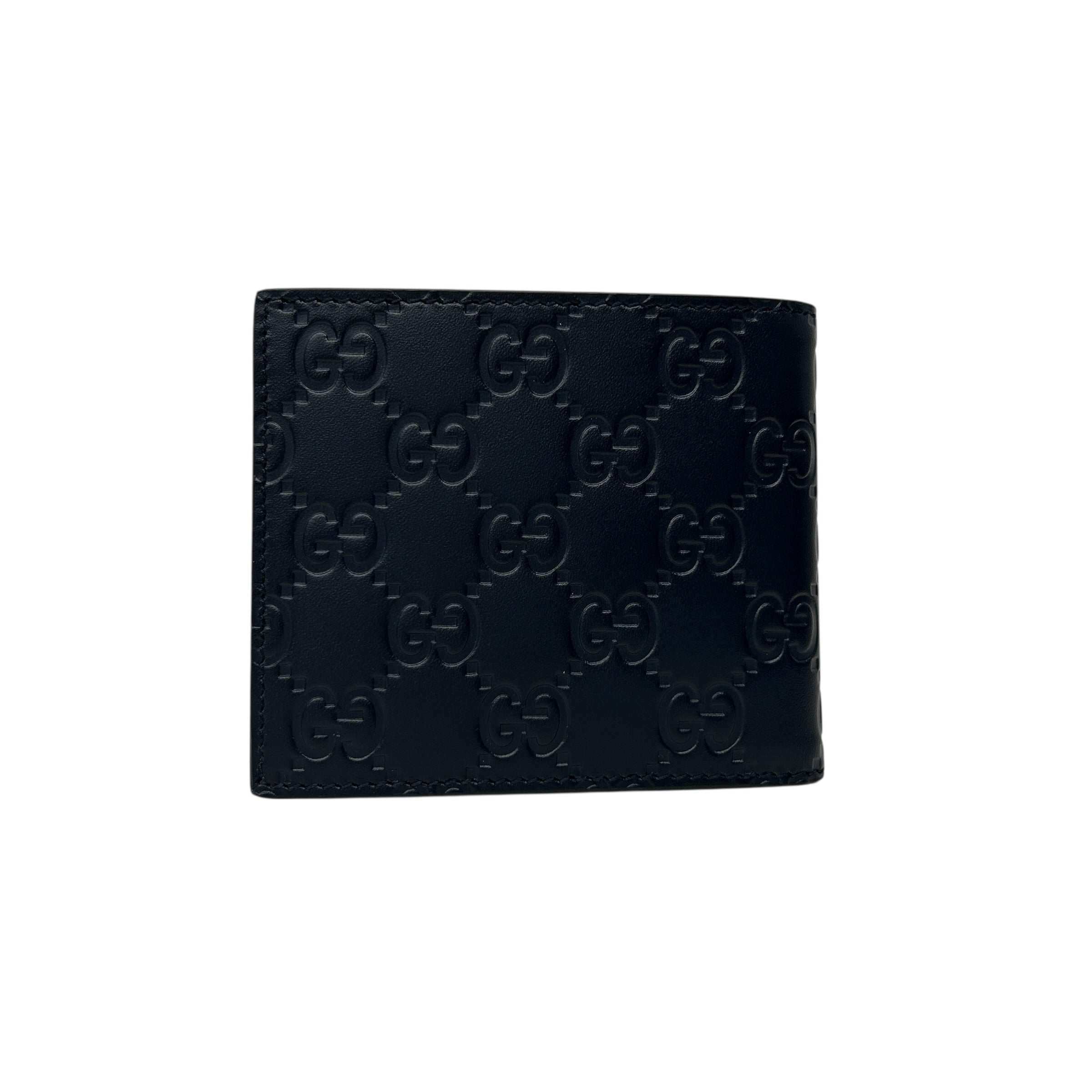 Black Guccissima Bifold Wallet - Haute Classics