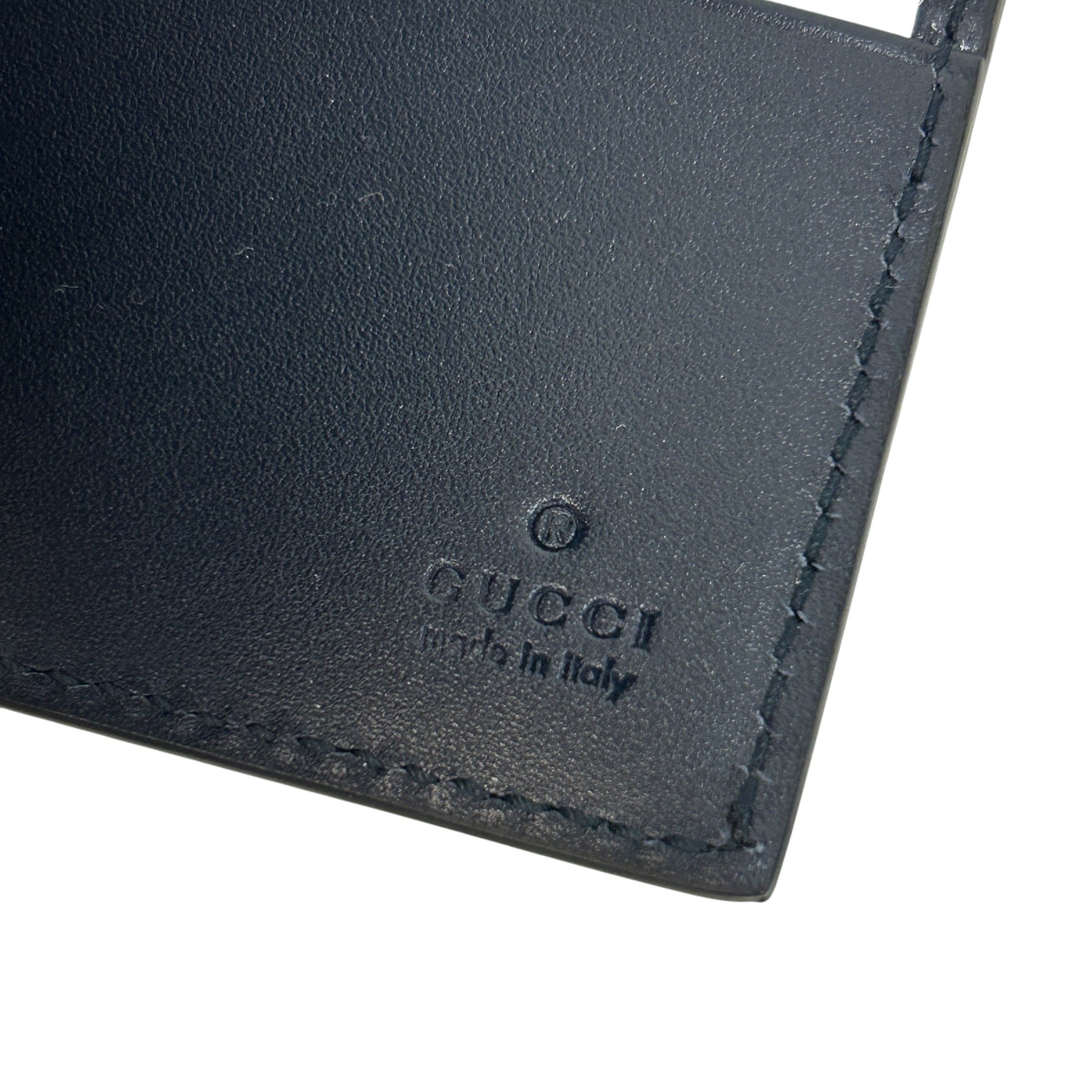 Black Guccissima Bifold Wallet - Haute Classics