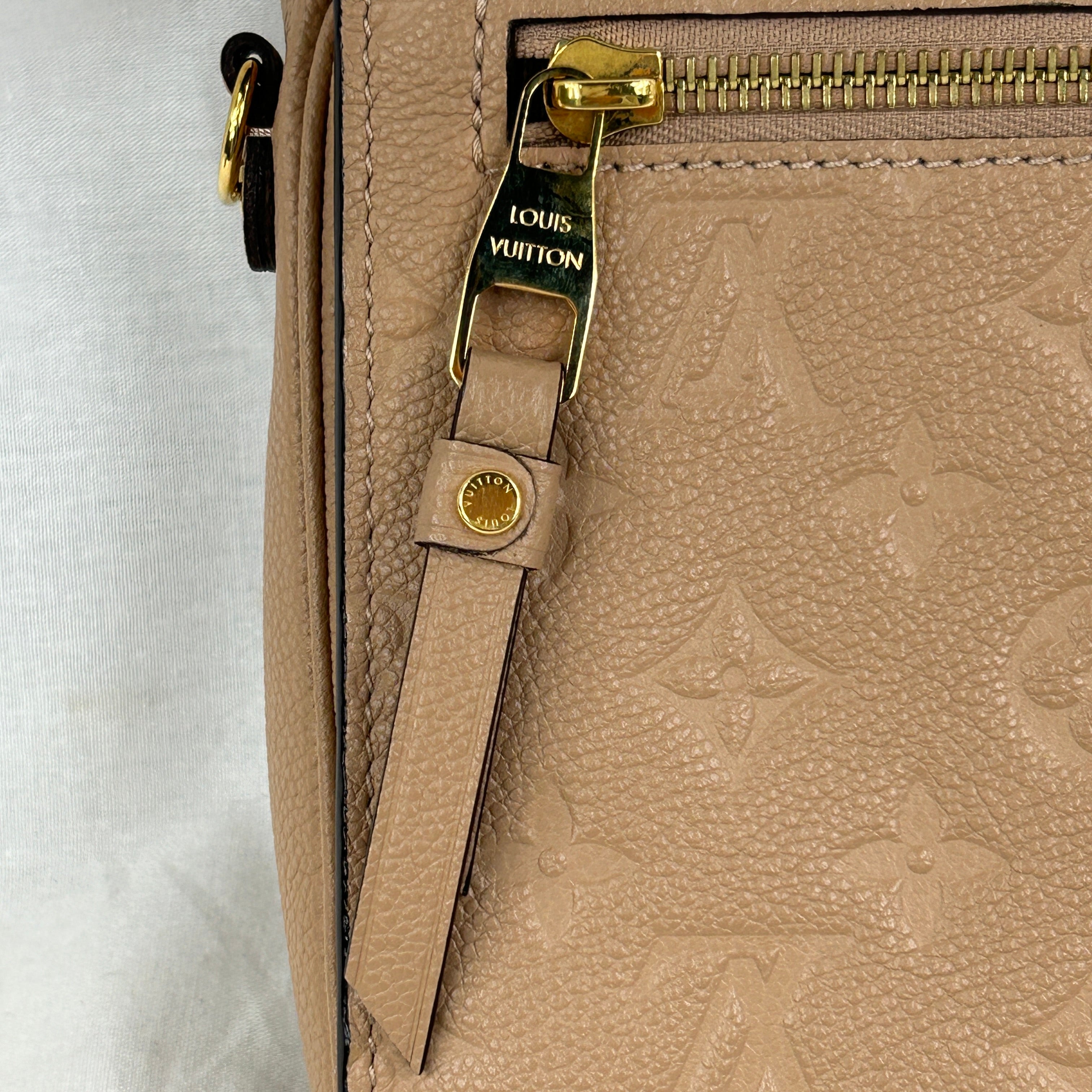 Nude Monogram Empriente Leather Pochette Metis w/GHW