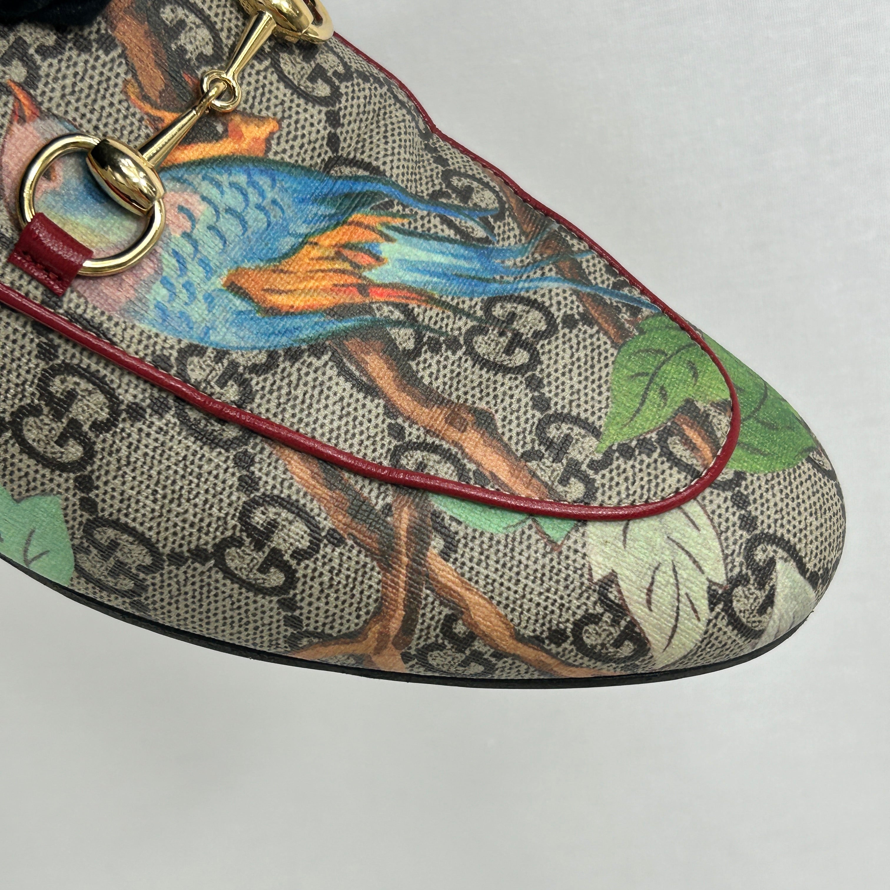 Monogram Coated Canvas Tropical Supreme Princetown Mules