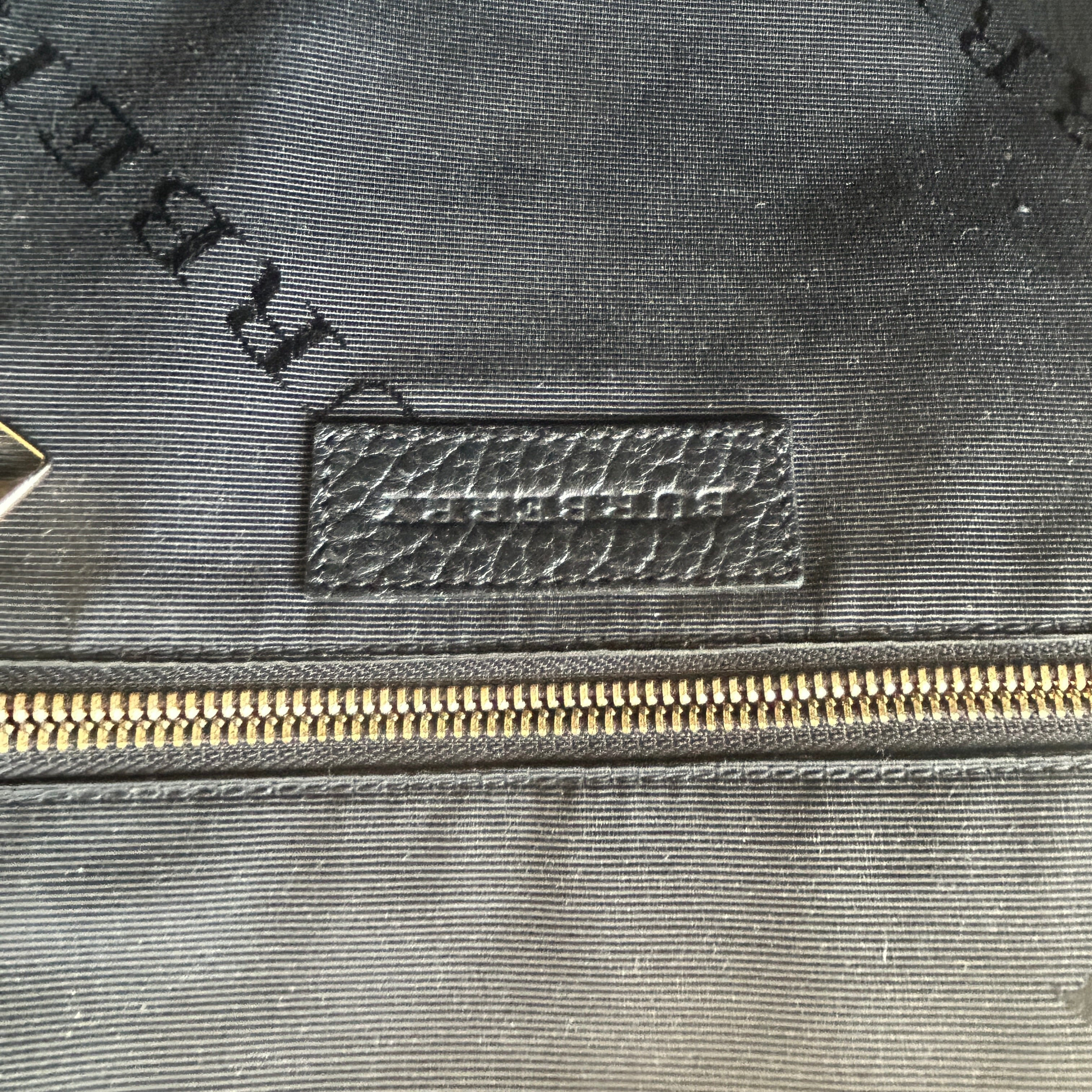 Black Leather Top Handle Bag