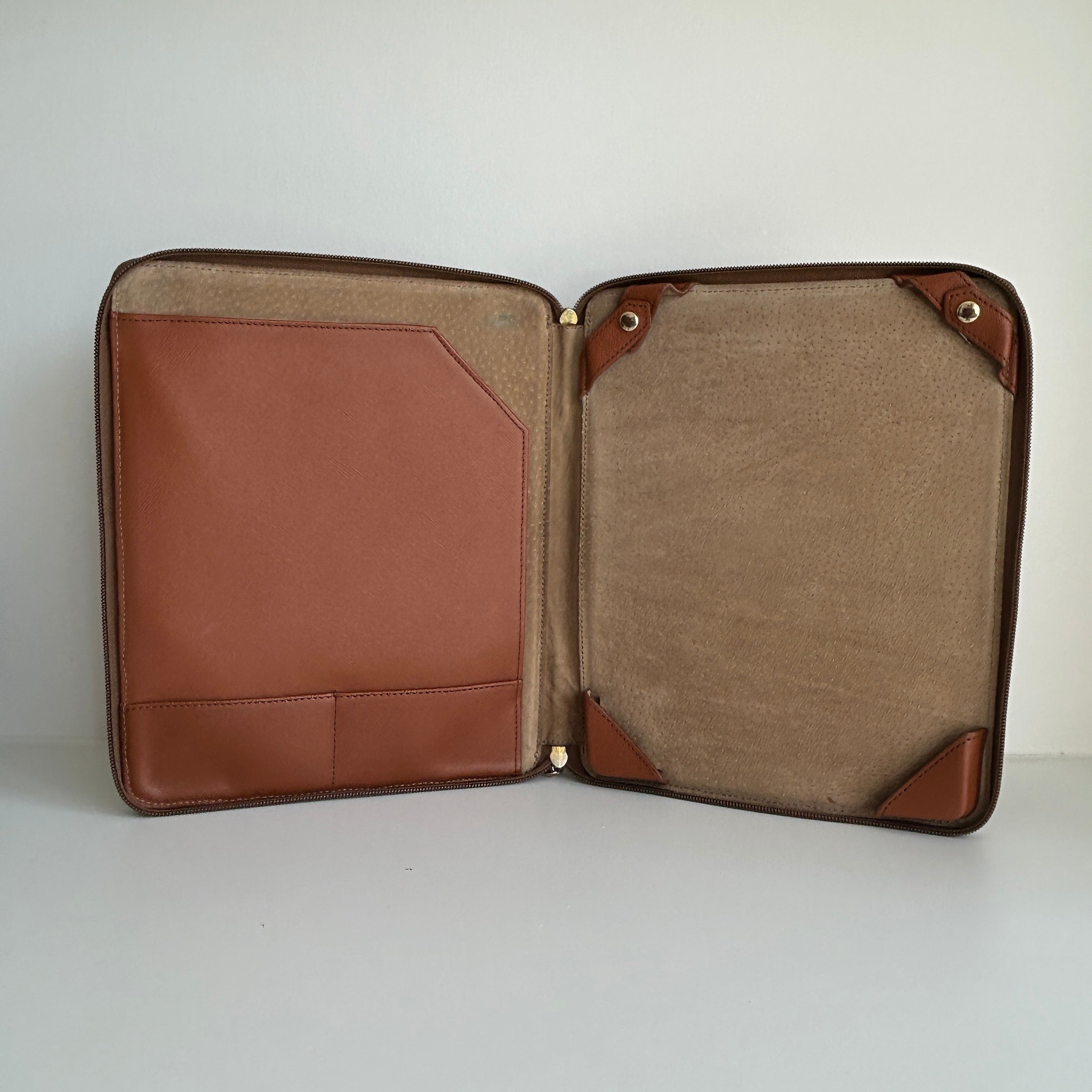 Brown Leather Ipad Case
