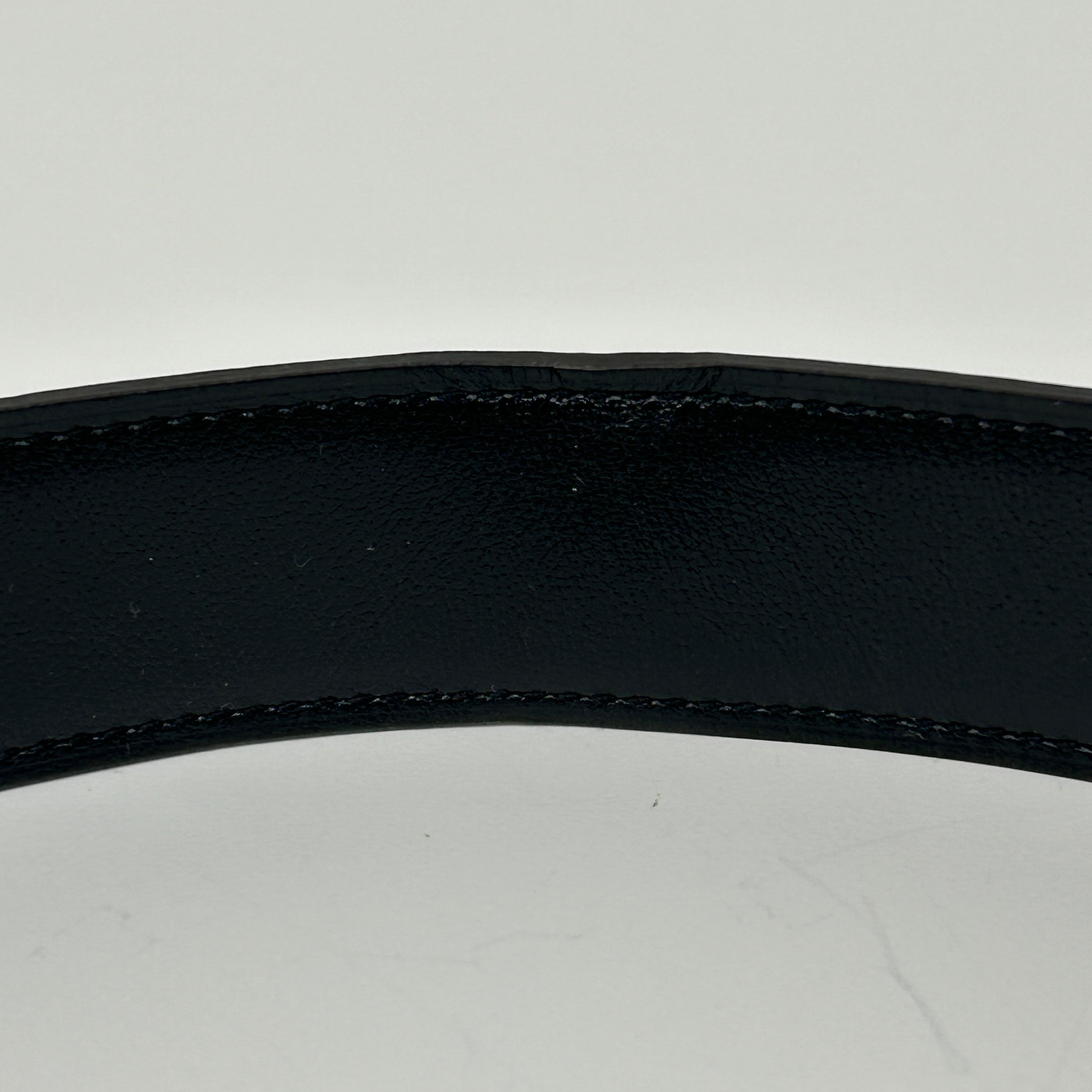 Reversable Gold/Black H Buckle Belt w/GHW