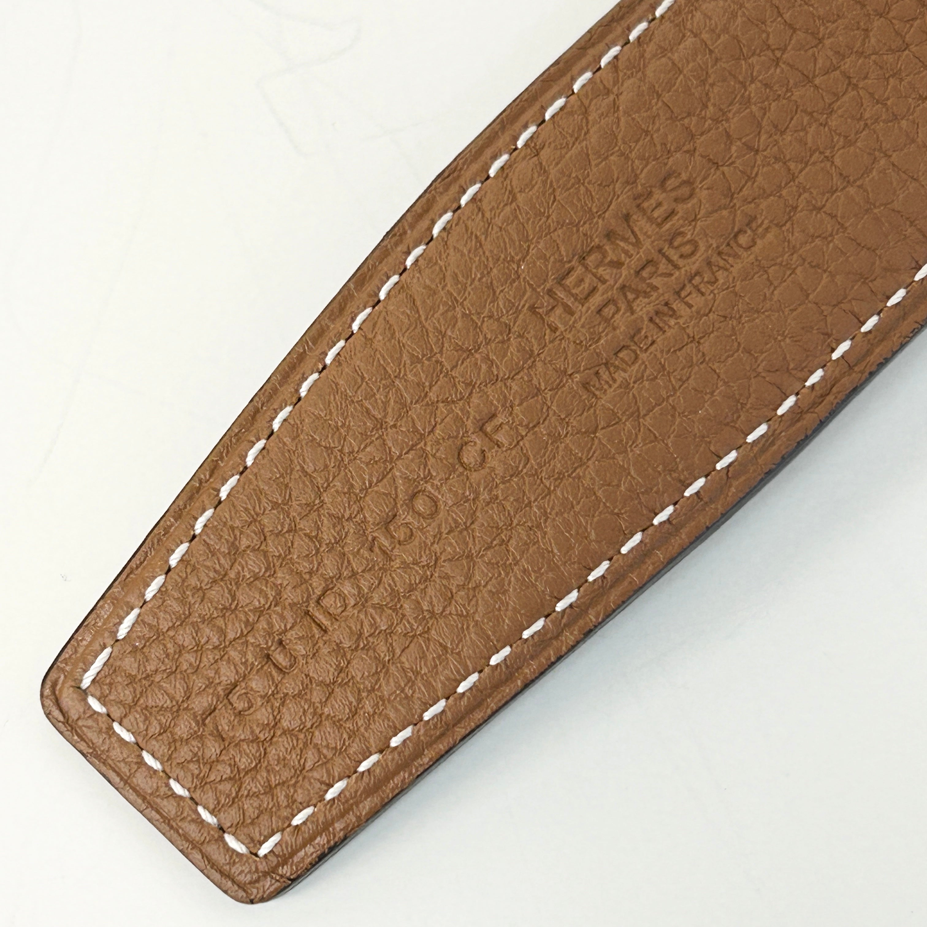 Reversable Gold/Black H Buckle Belt w/GHW