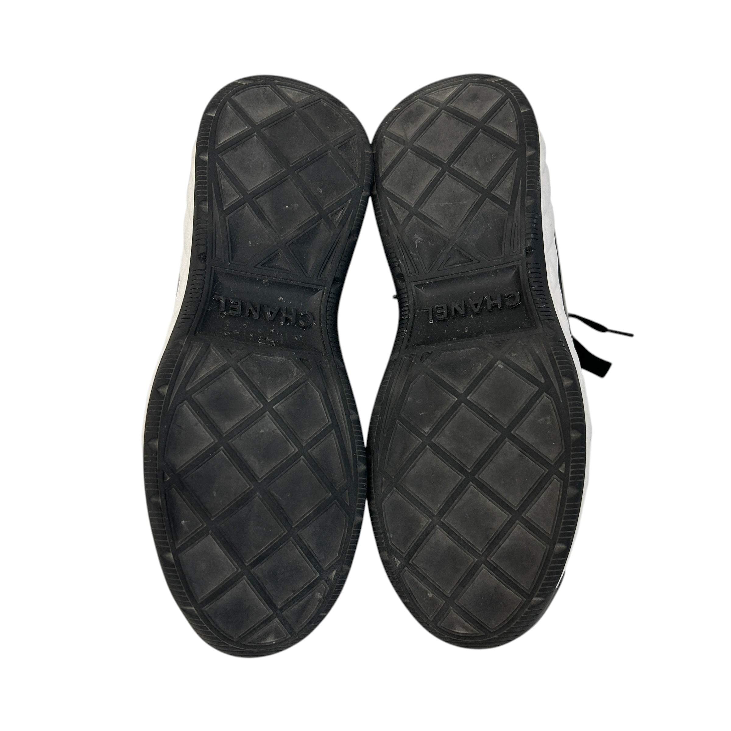 Black Fabric/Suede CC Sneakers - Haute Classics