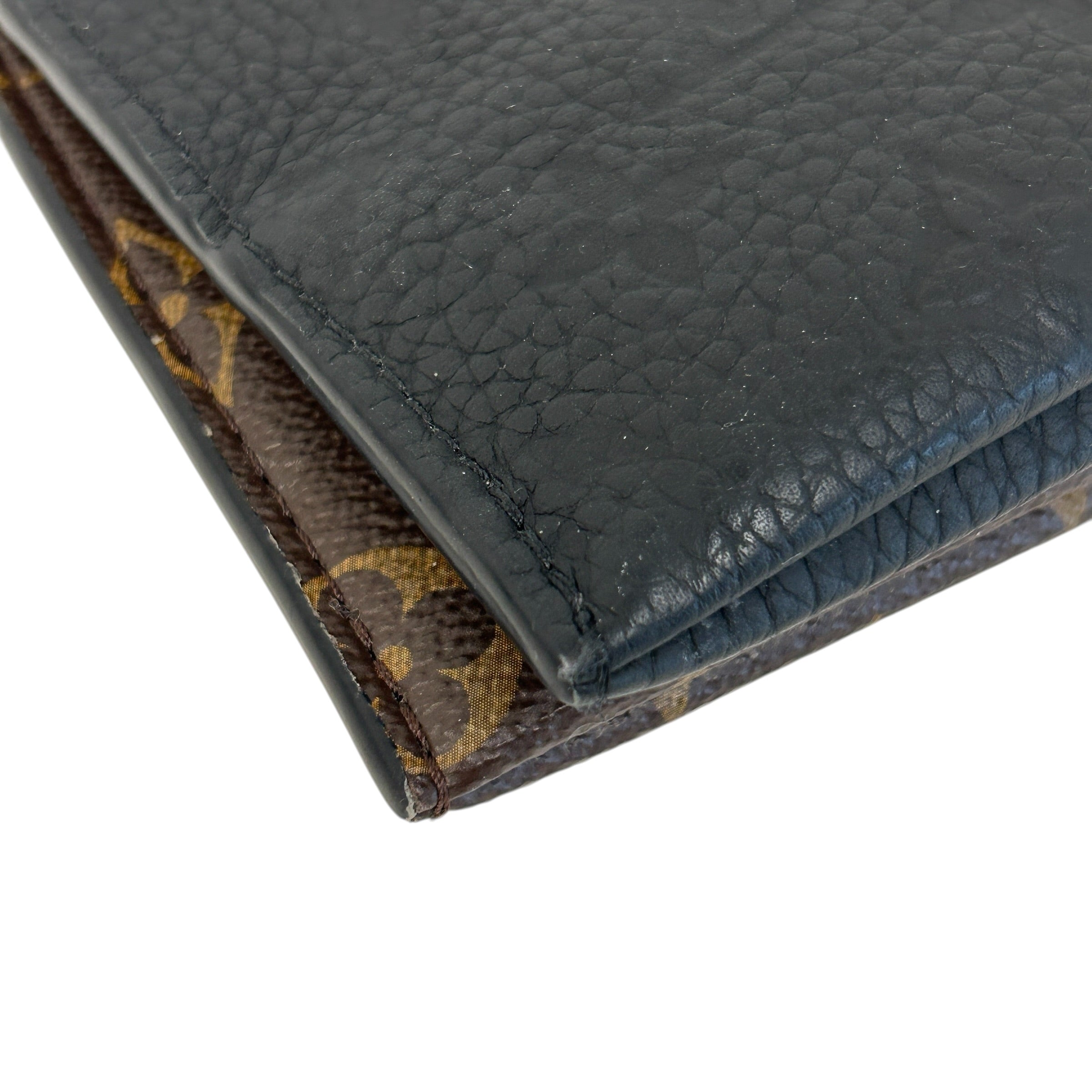 Black Taurillon Leather Monogram Canvas Trio Messenger Bag - Haute Classics