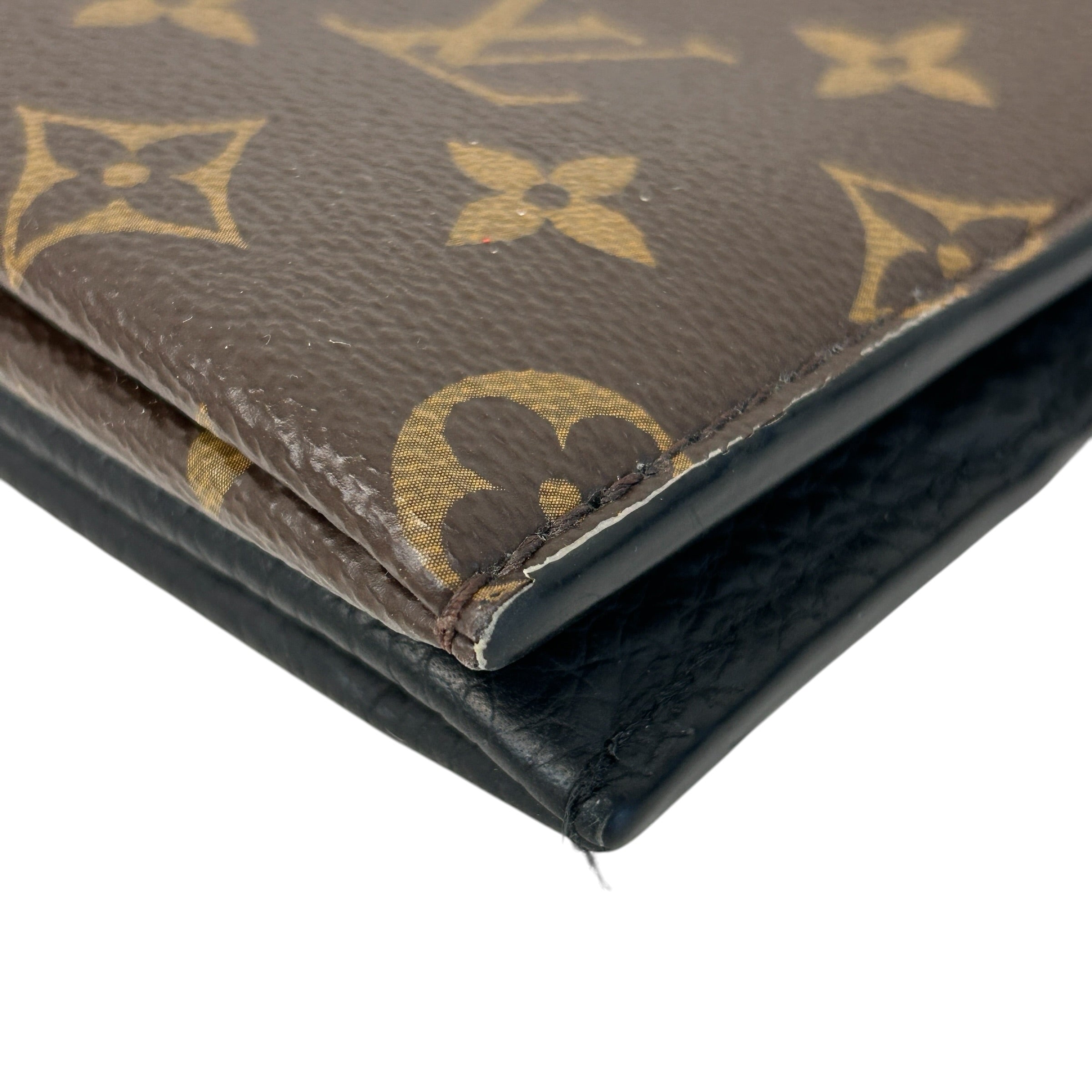 Black Taurillon Leather Monogram Canvas Trio Messenger Bag - Haute Classics
