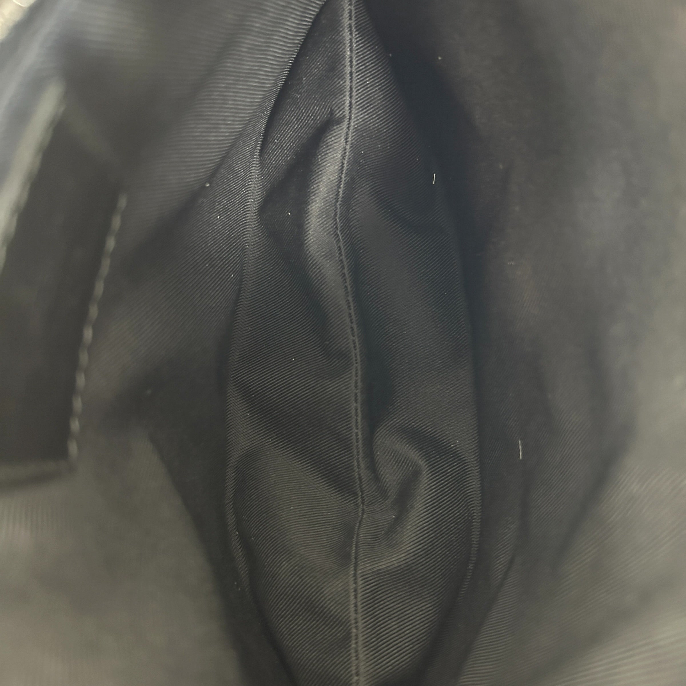 Black Taurillon Leather Monogram Canvas Trio Messenger Bag - Haute Classics