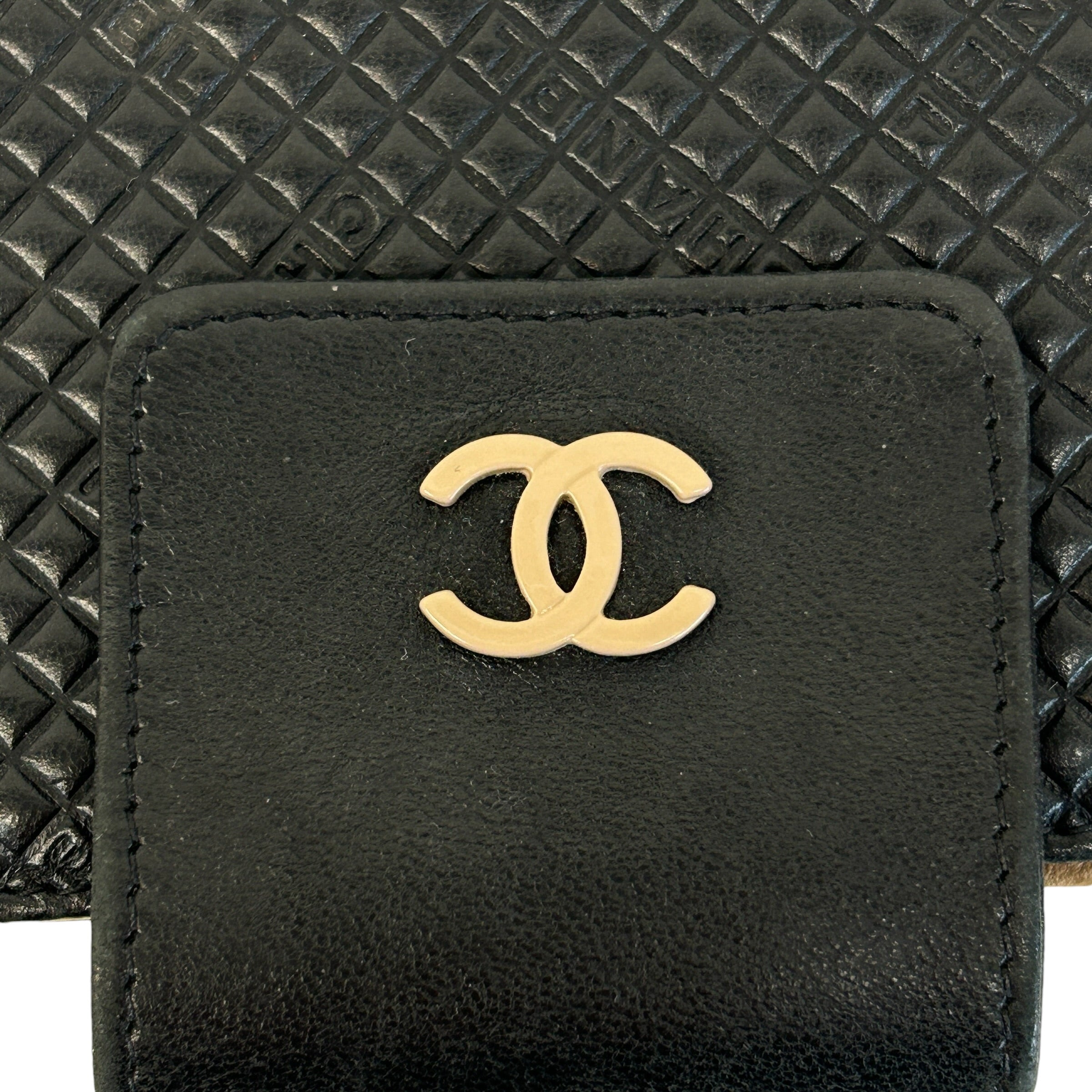 Black/brown Mini Ring Agenda Cover