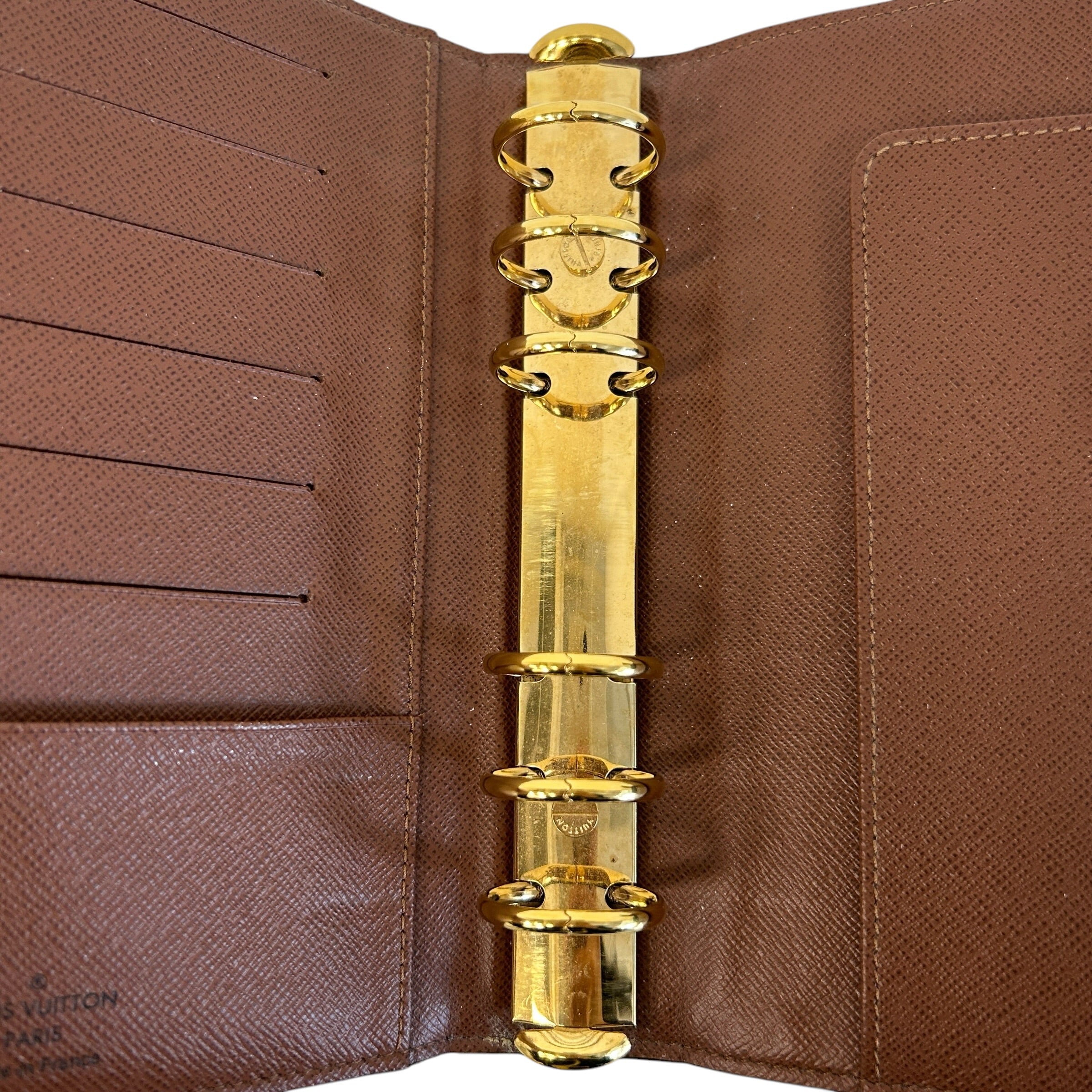 Monogram Canvas Medium Ring Agenda Cover - Haute Classics