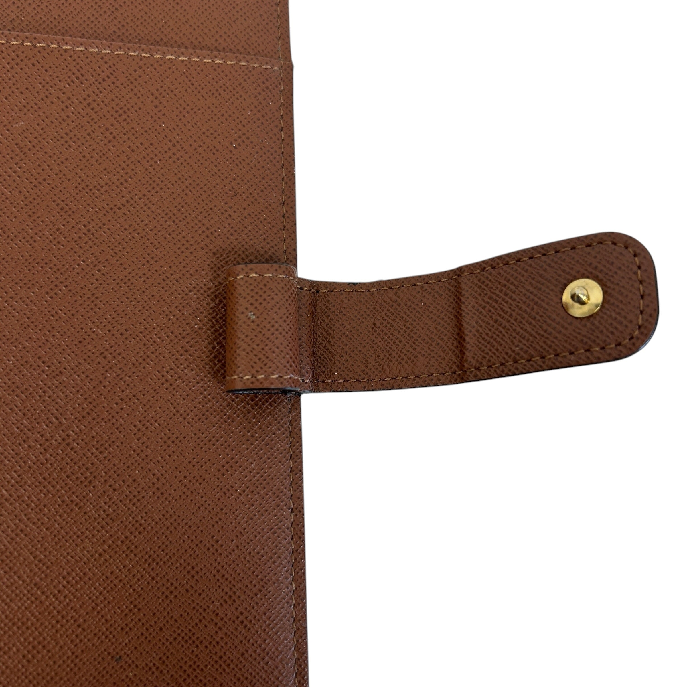 Monogram Canvas Medium Ring Agenda Cover - Haute Classics
