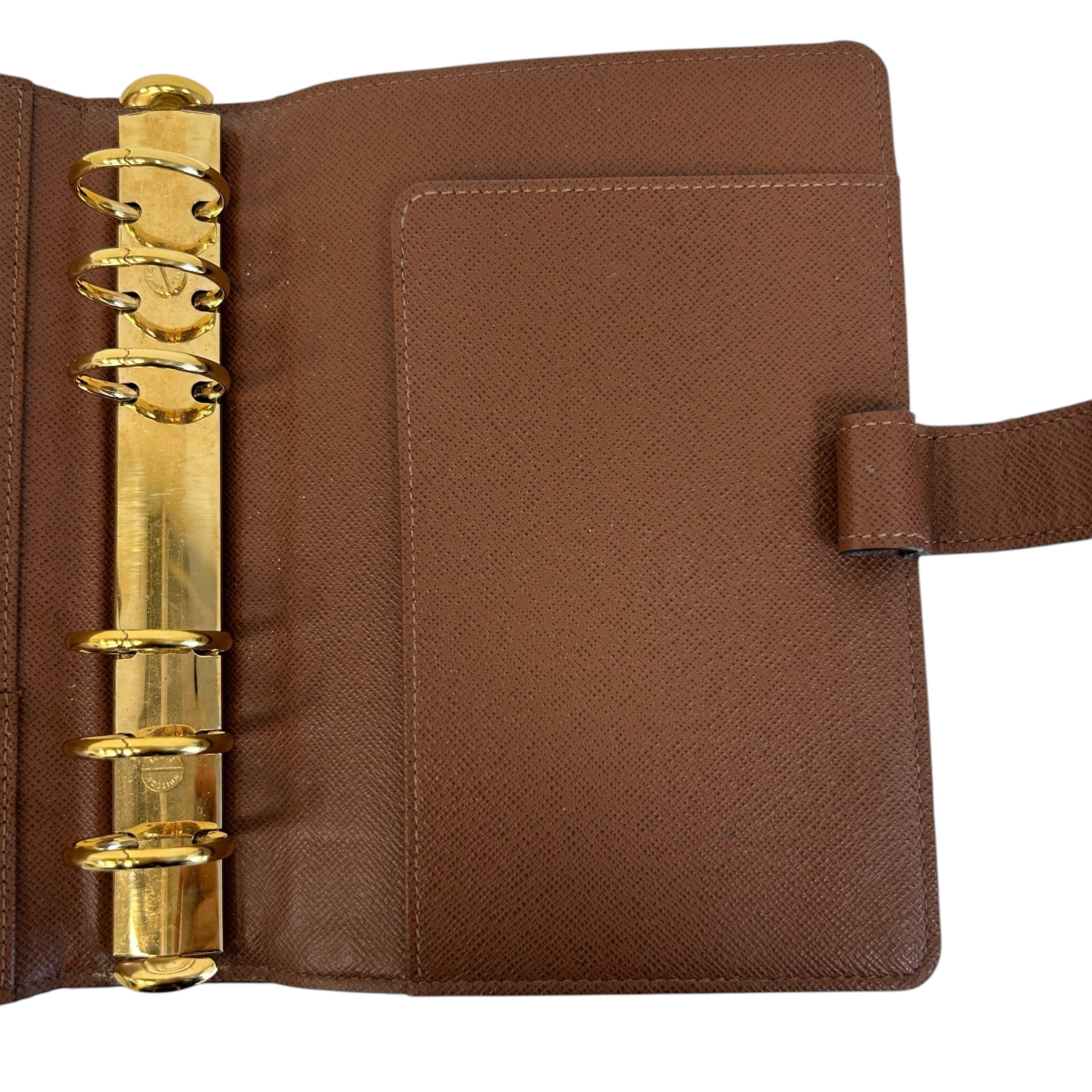 Monogram Canvas Medium Ring Agenda Cover - Haute Classics