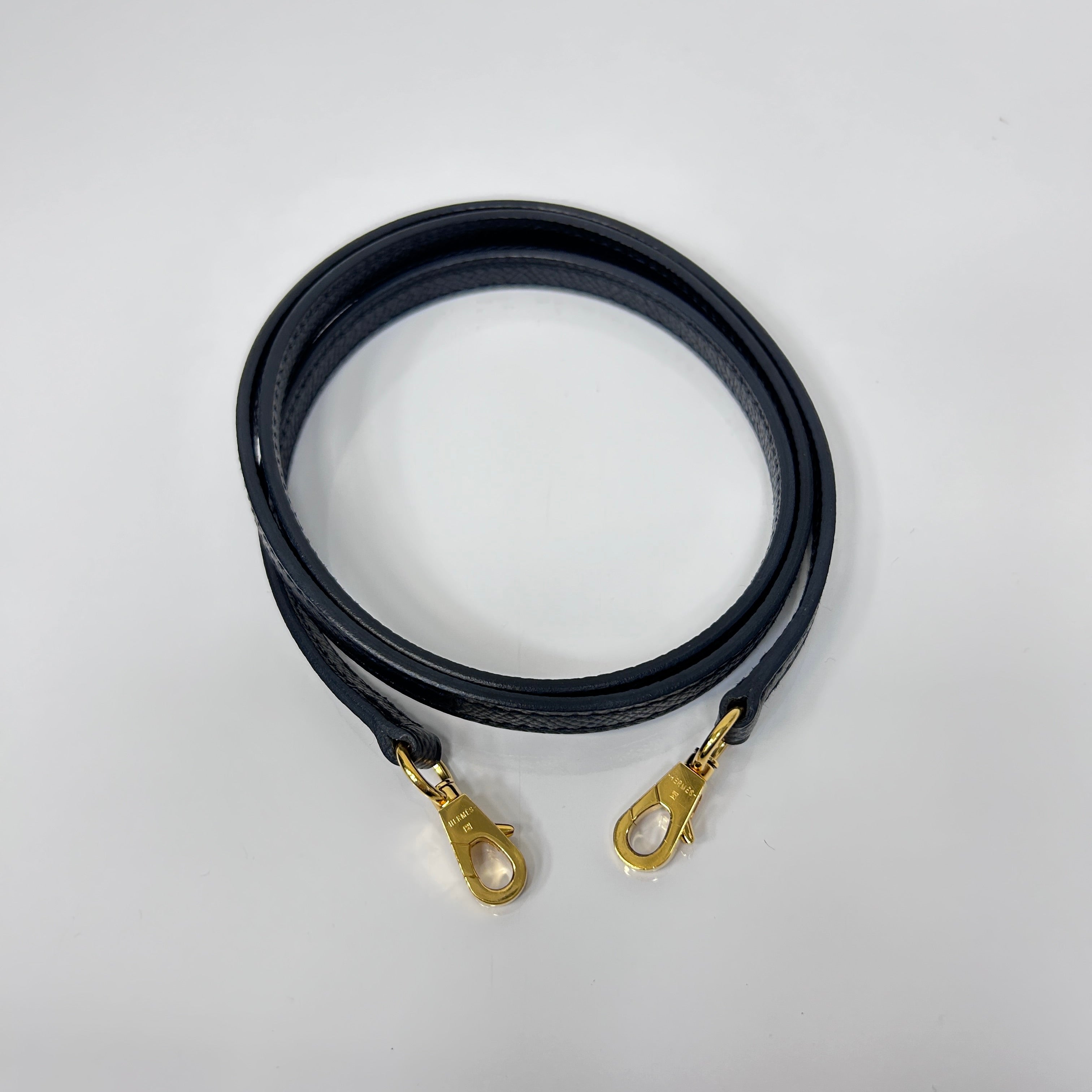 Black Epsom Leather Mini Kelly 20 Bag w/GHW