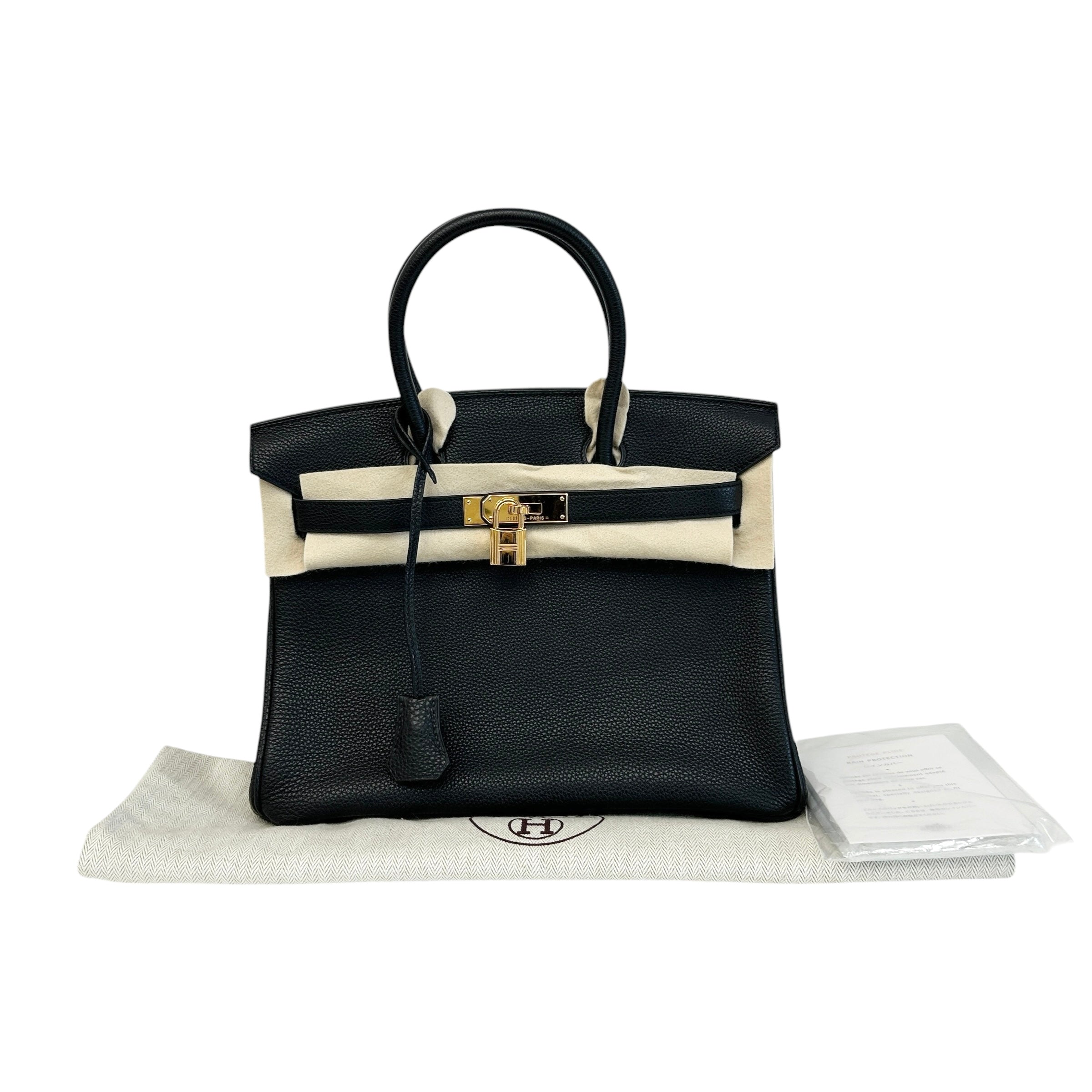 Black Togo Leather Birkin 30 w/GHW - Haute Classics