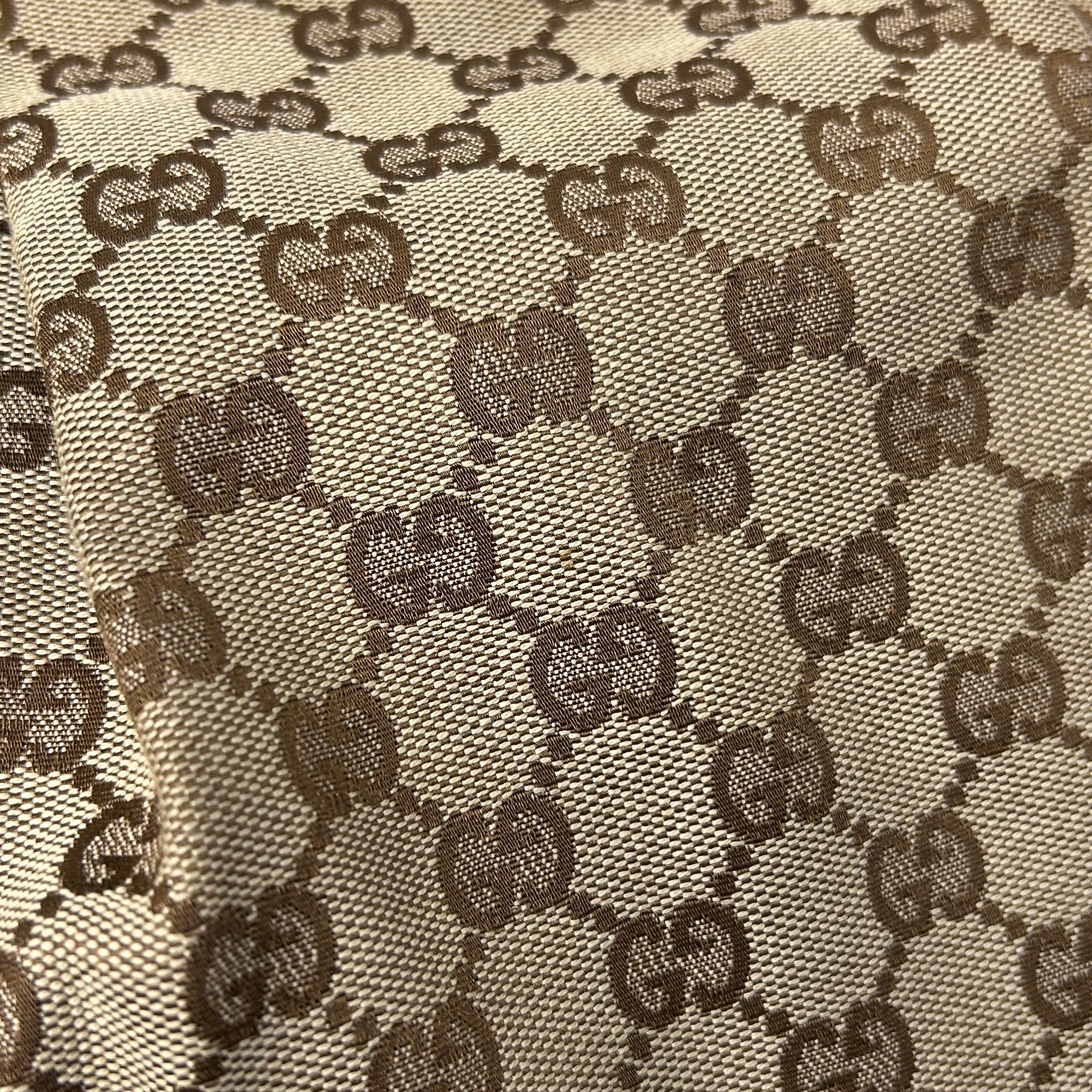 Beige/Brown GG Canvas Medium Sukey Tote Bag