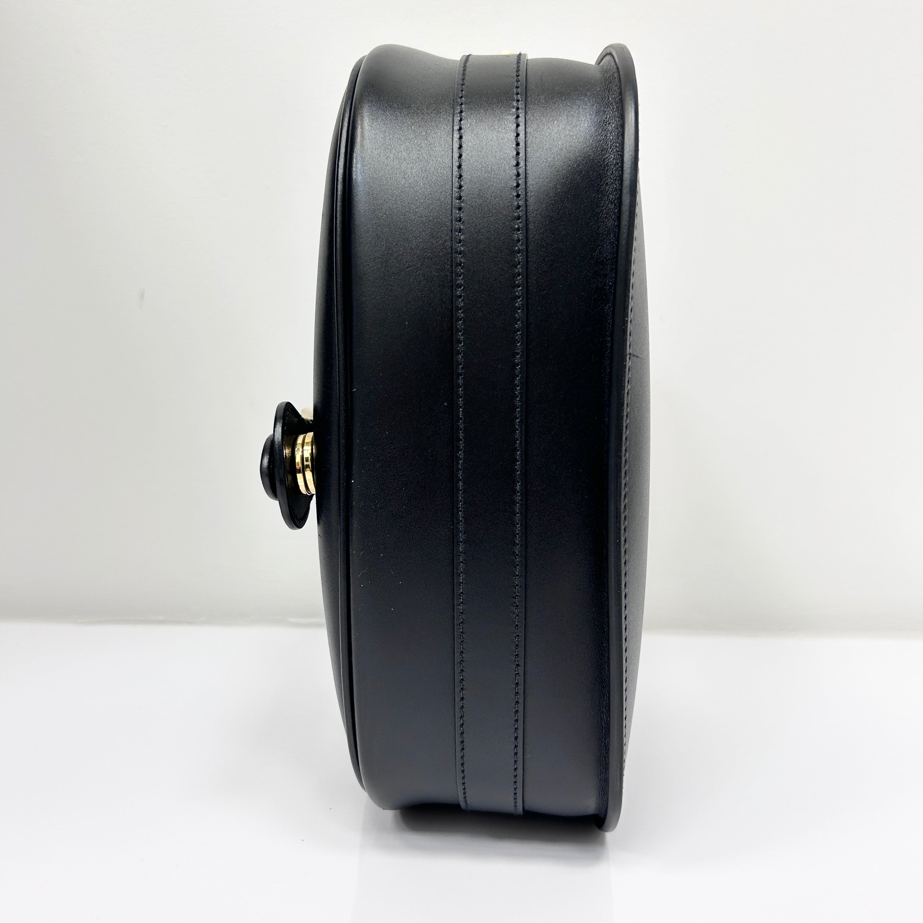 Black Large Bobby w/Shoulder Strap w/GHW