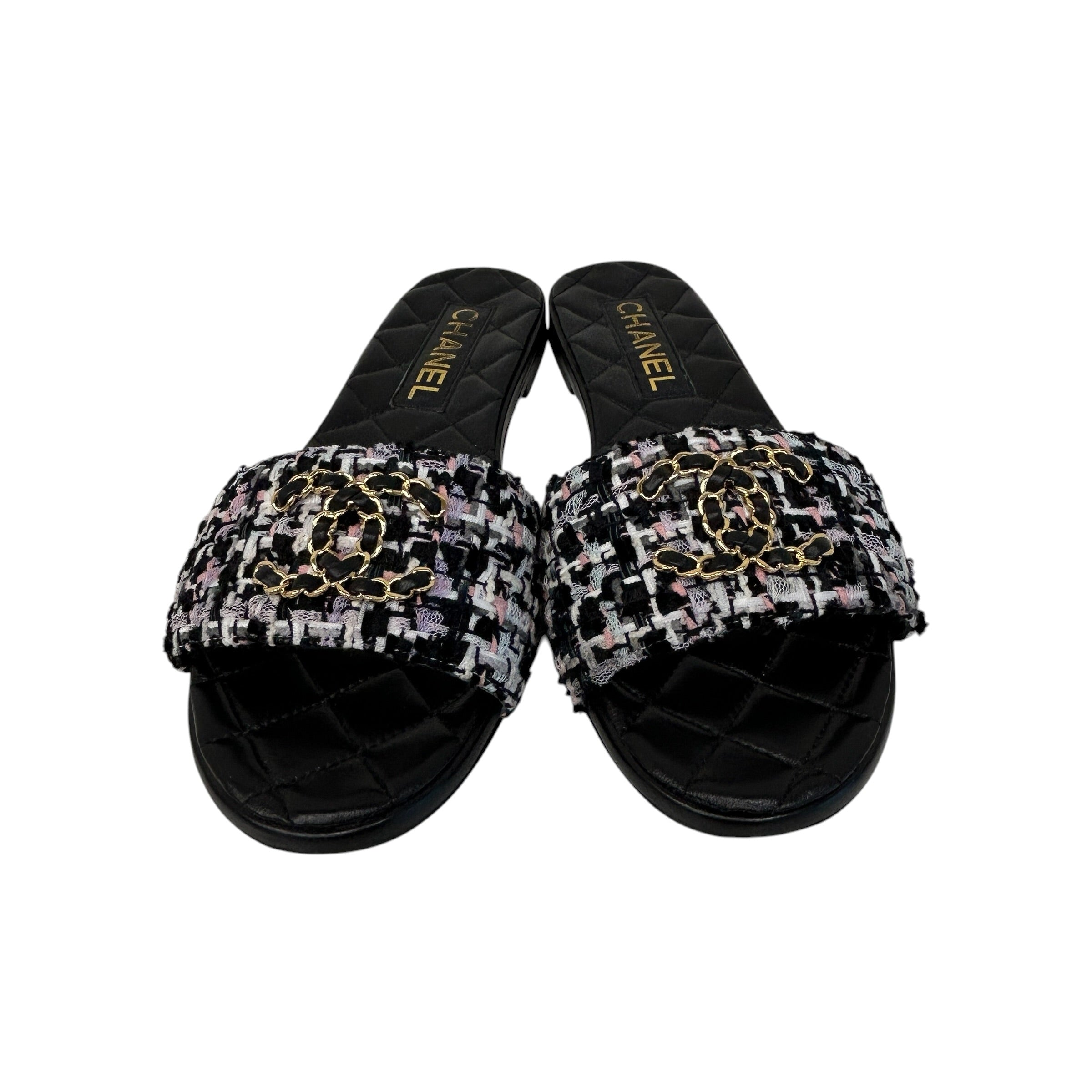 23P Tweed Sancals - Haute Classics