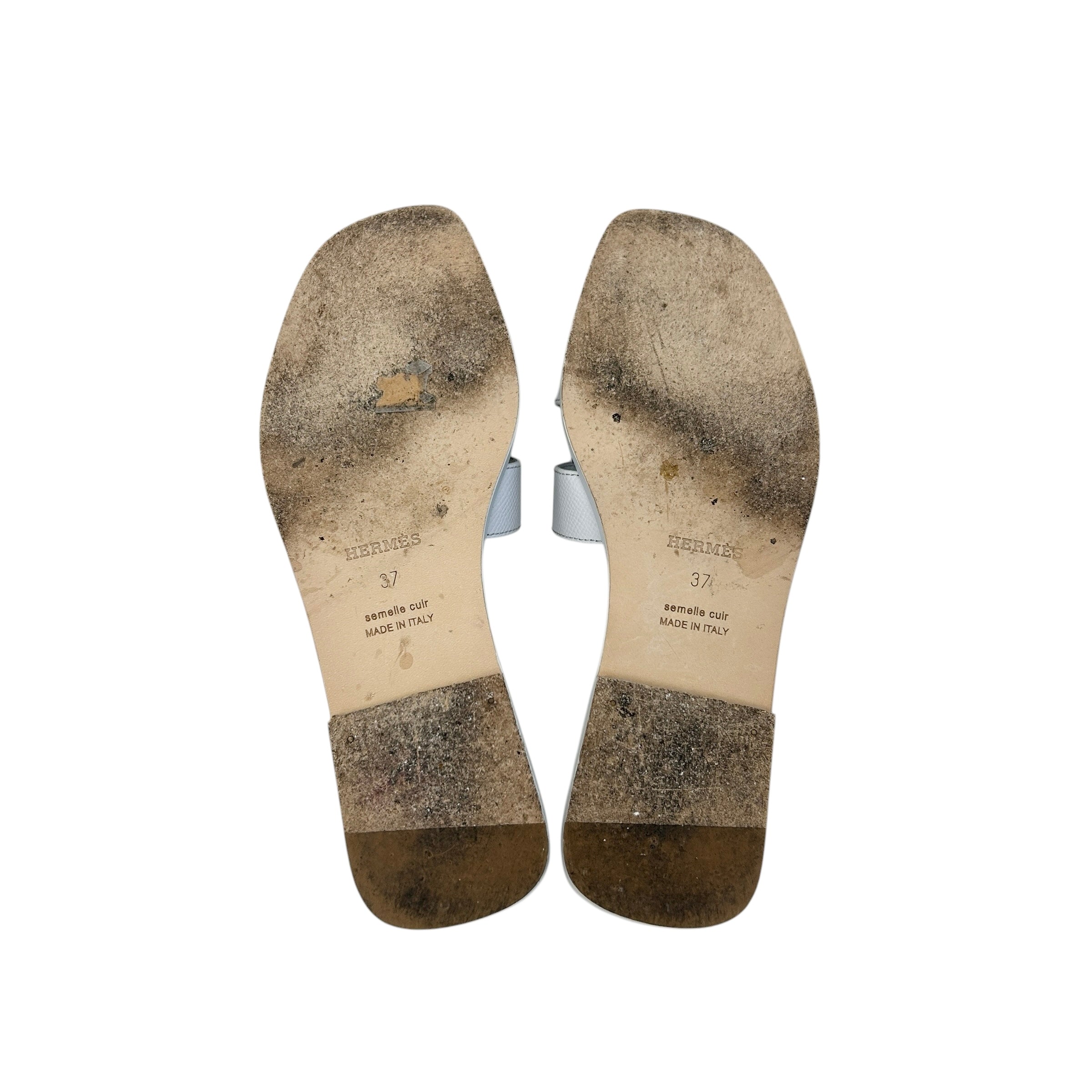 Blue Glacier Epsom Oran Sandals - Haute Classics